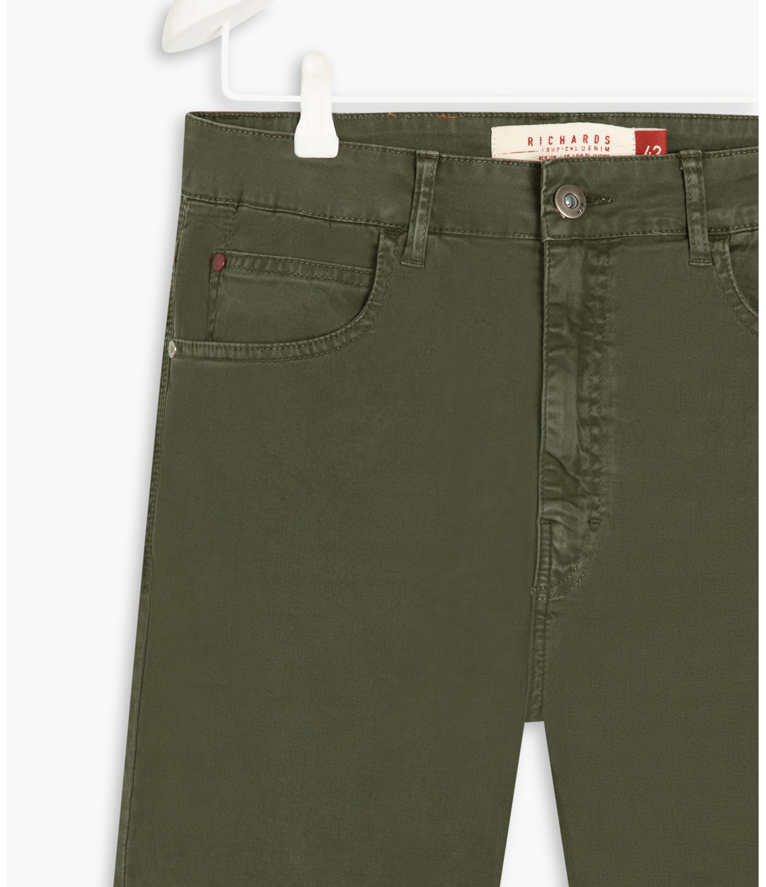 Calça Five Pockets Color Twill Power Verde Militar