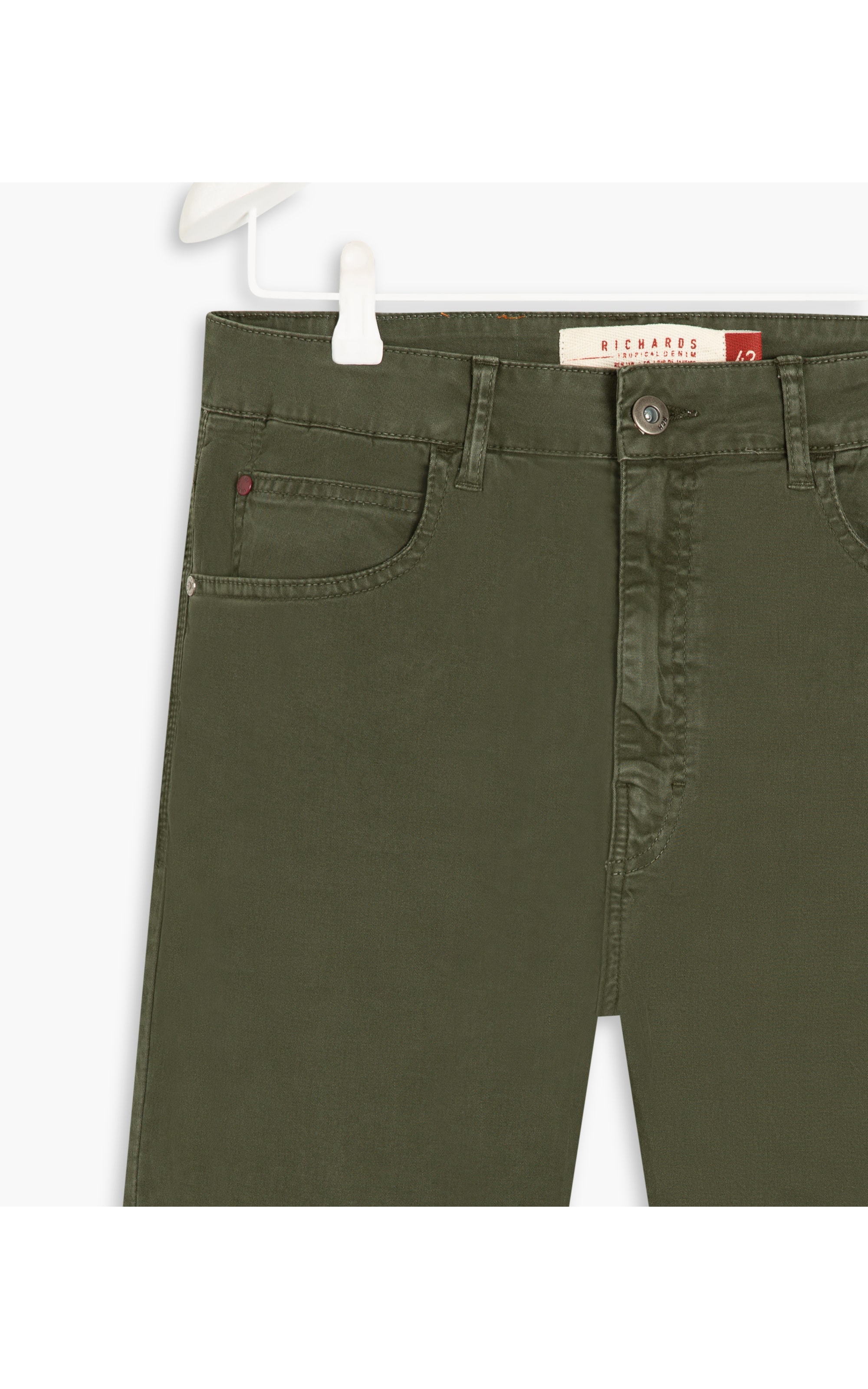 Calça Five Pockets Color Twill Power Verde Militar