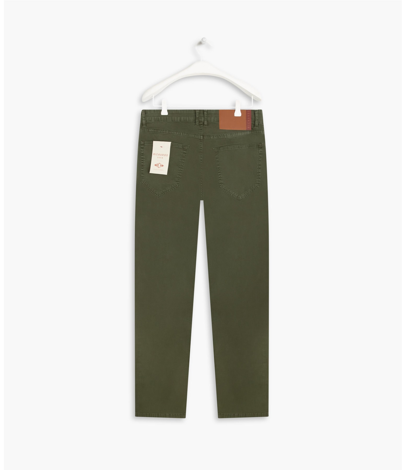 Calça Five Pockets Color Twill Power Verde Militar