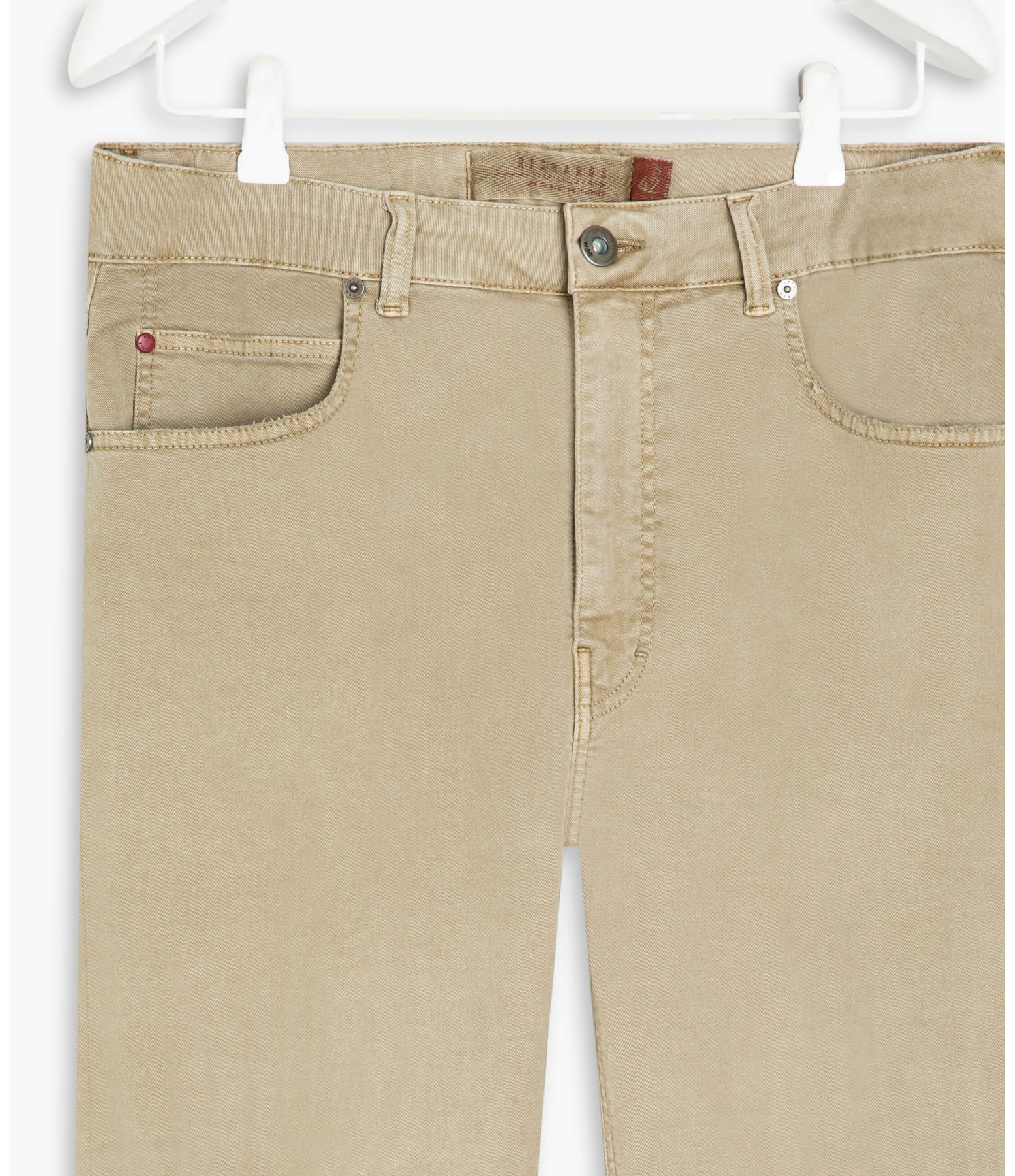 Calça Five Pockets Color x Fit Caqui