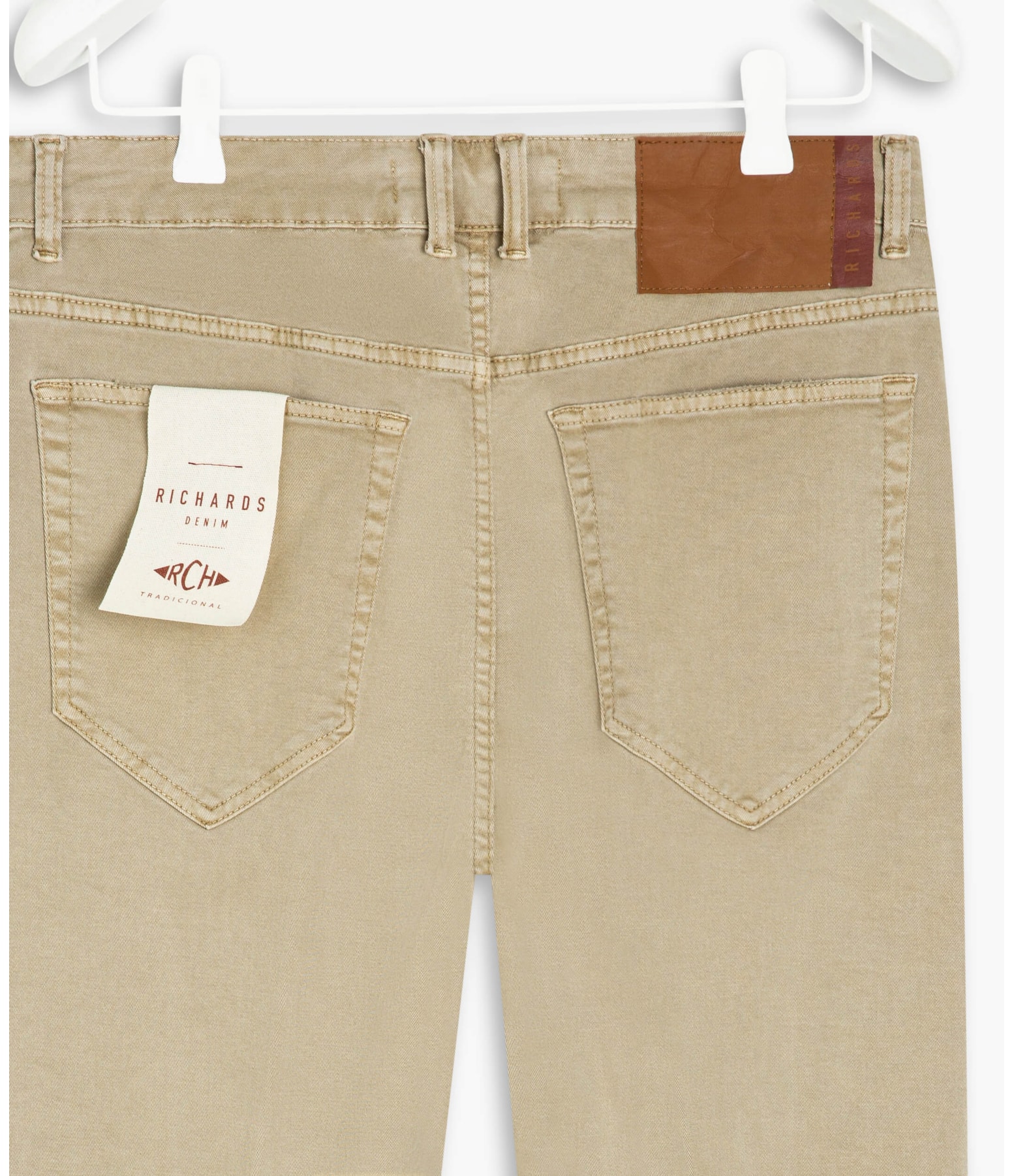 Calça Five Pockets Color x Fit Caqui