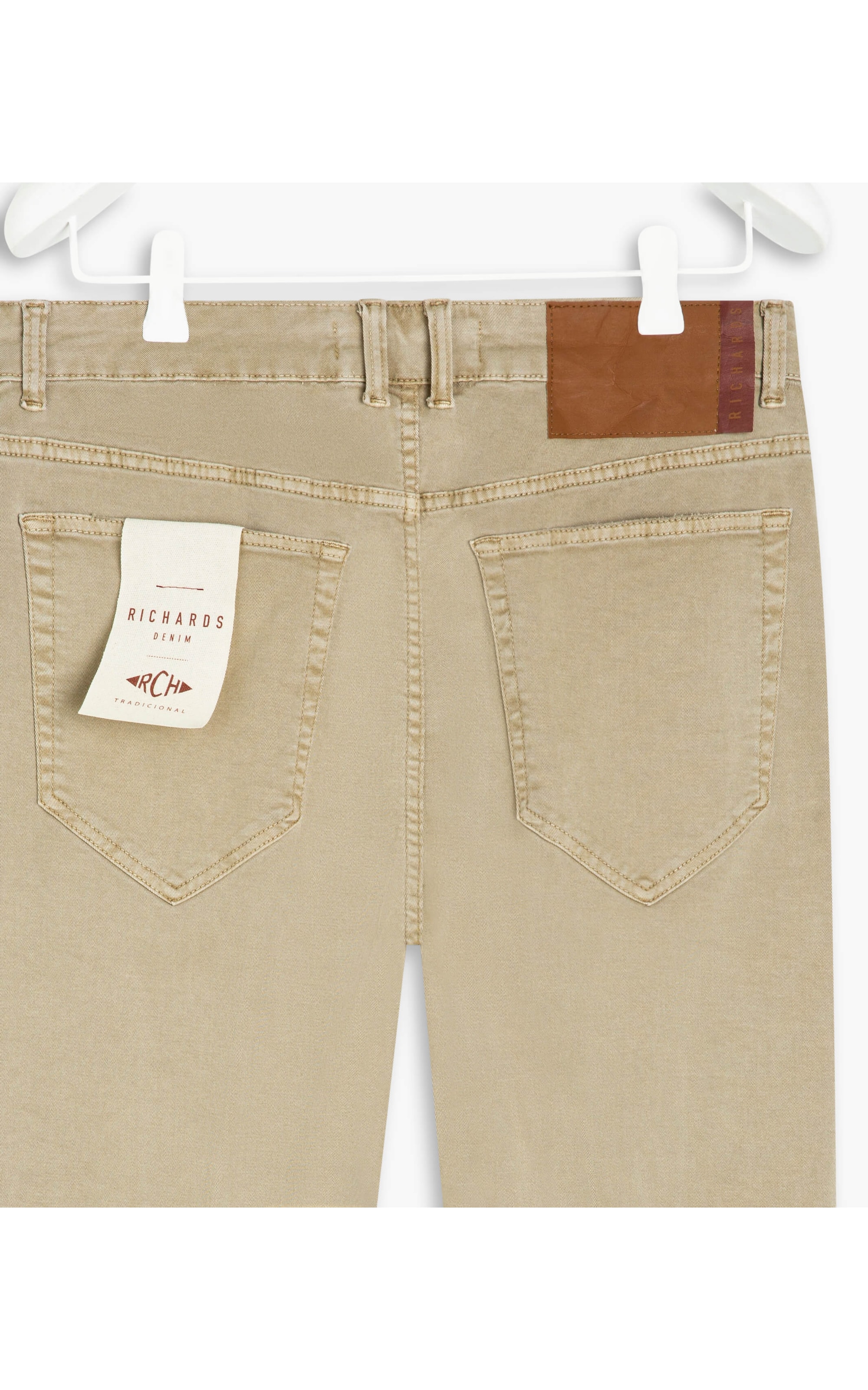 Calça Five Pockets Color x Fit Caqui