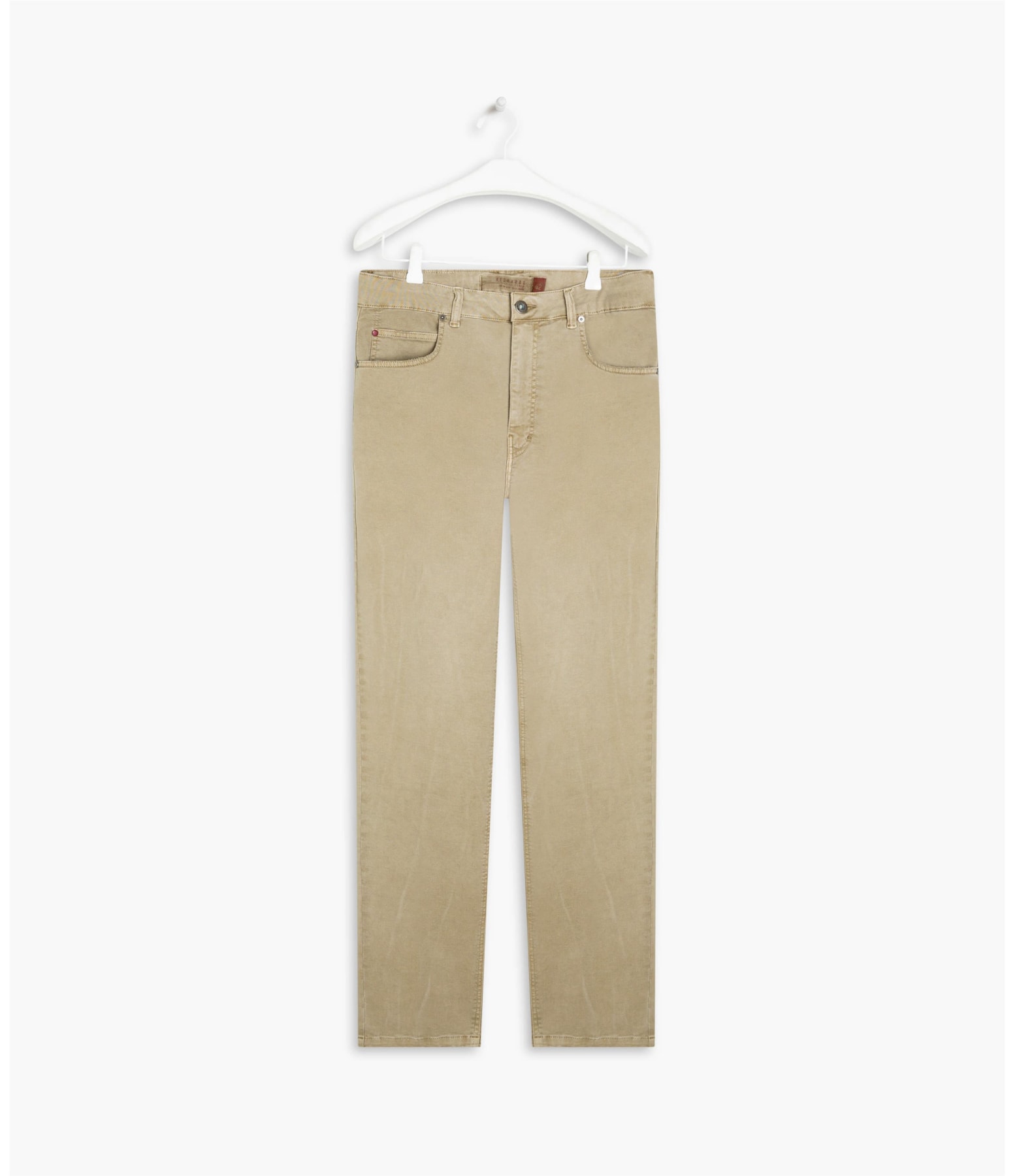 Calça Five Pockets Color x Fit Caqui