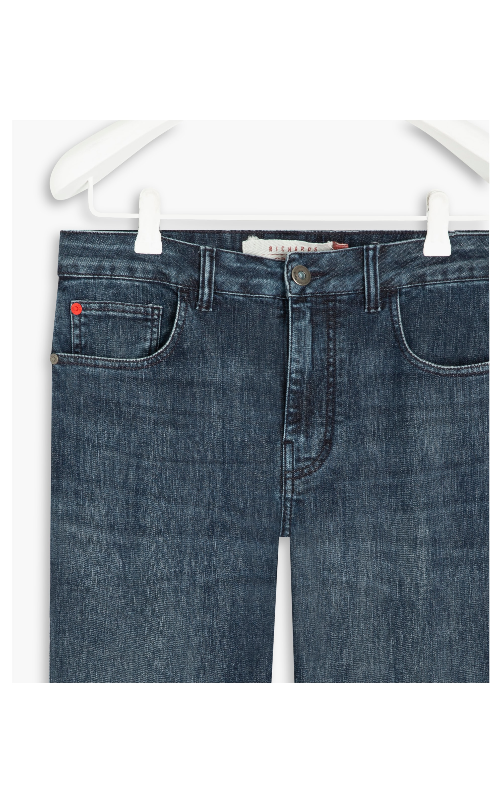 Calça Five Pockets Deep Blue Slim Ana Lav.Destroyer Plus+li