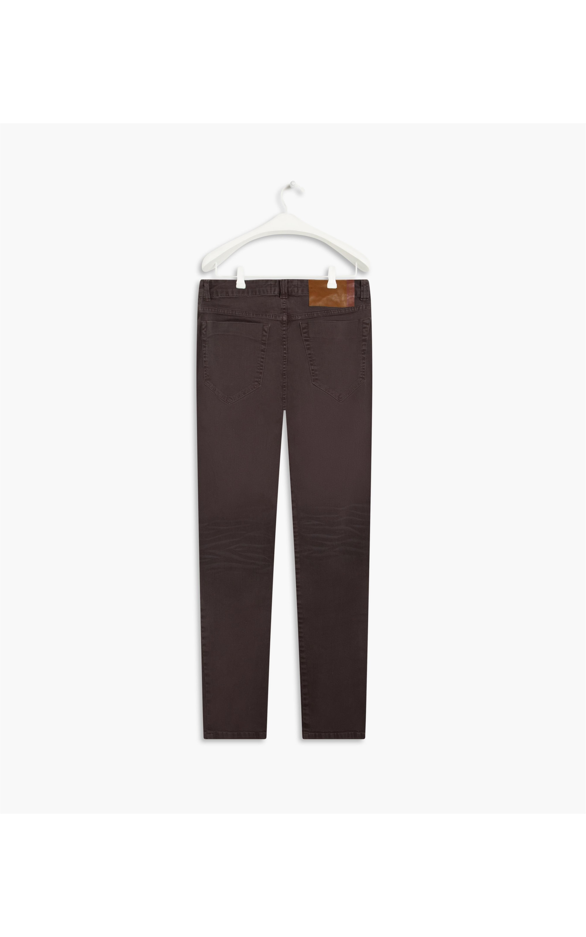 Calça Five Pockets Denim Color Stretch n Grafite