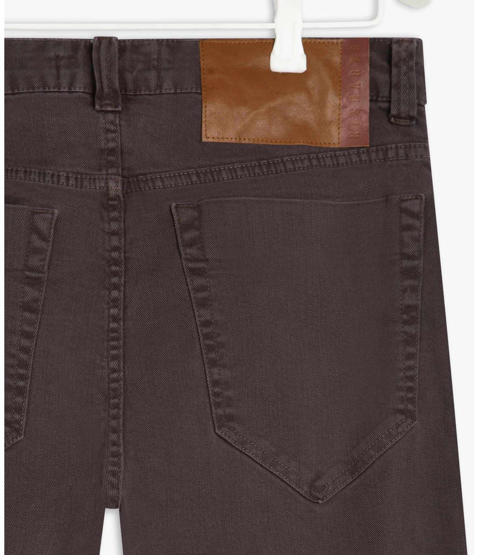 Calça Five Pockets Denim Color Stretch n Grafite