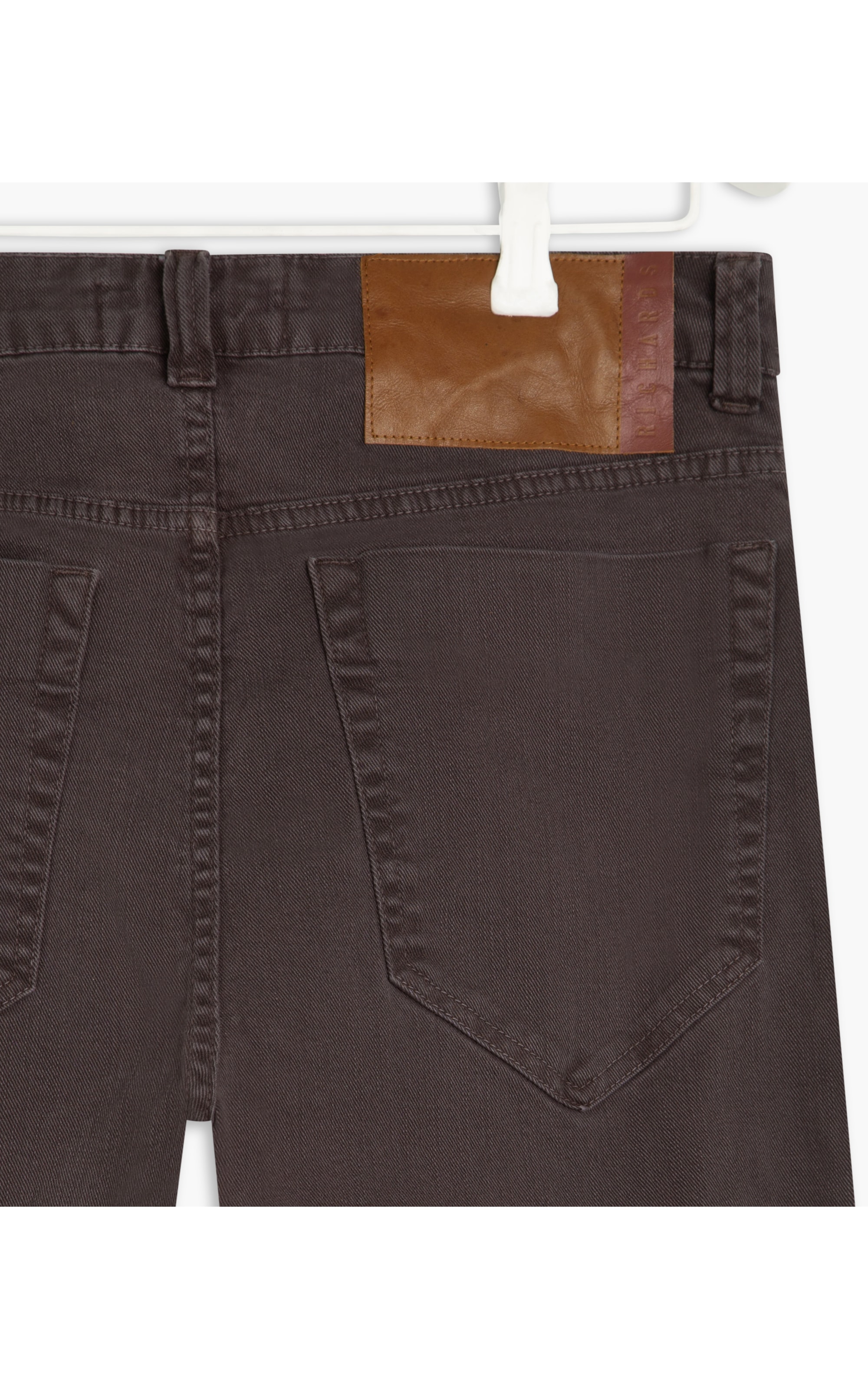 Calça Five Pockets Denim Color Stretch n Grafite