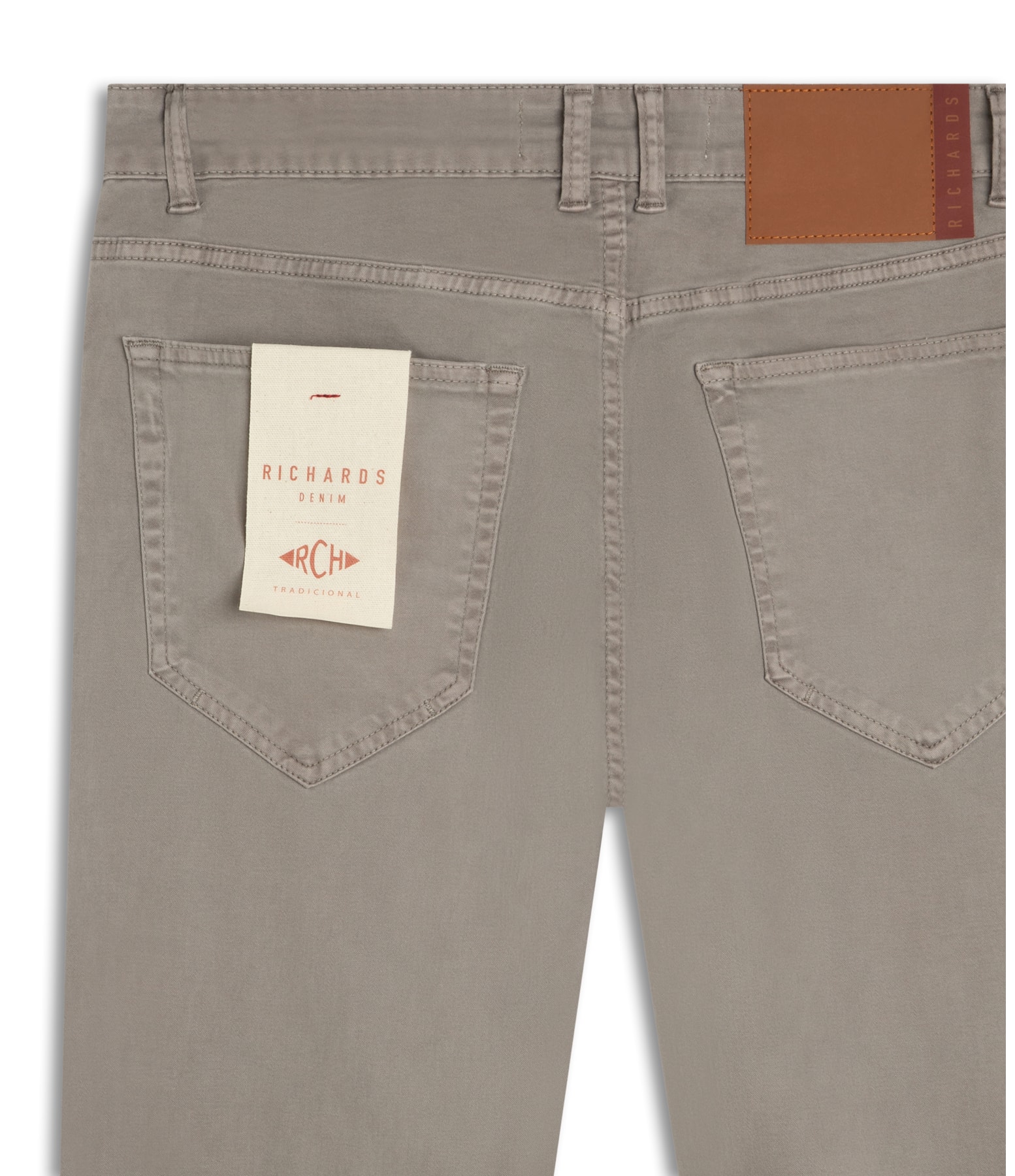 Calça Five Pockets Haia Castor