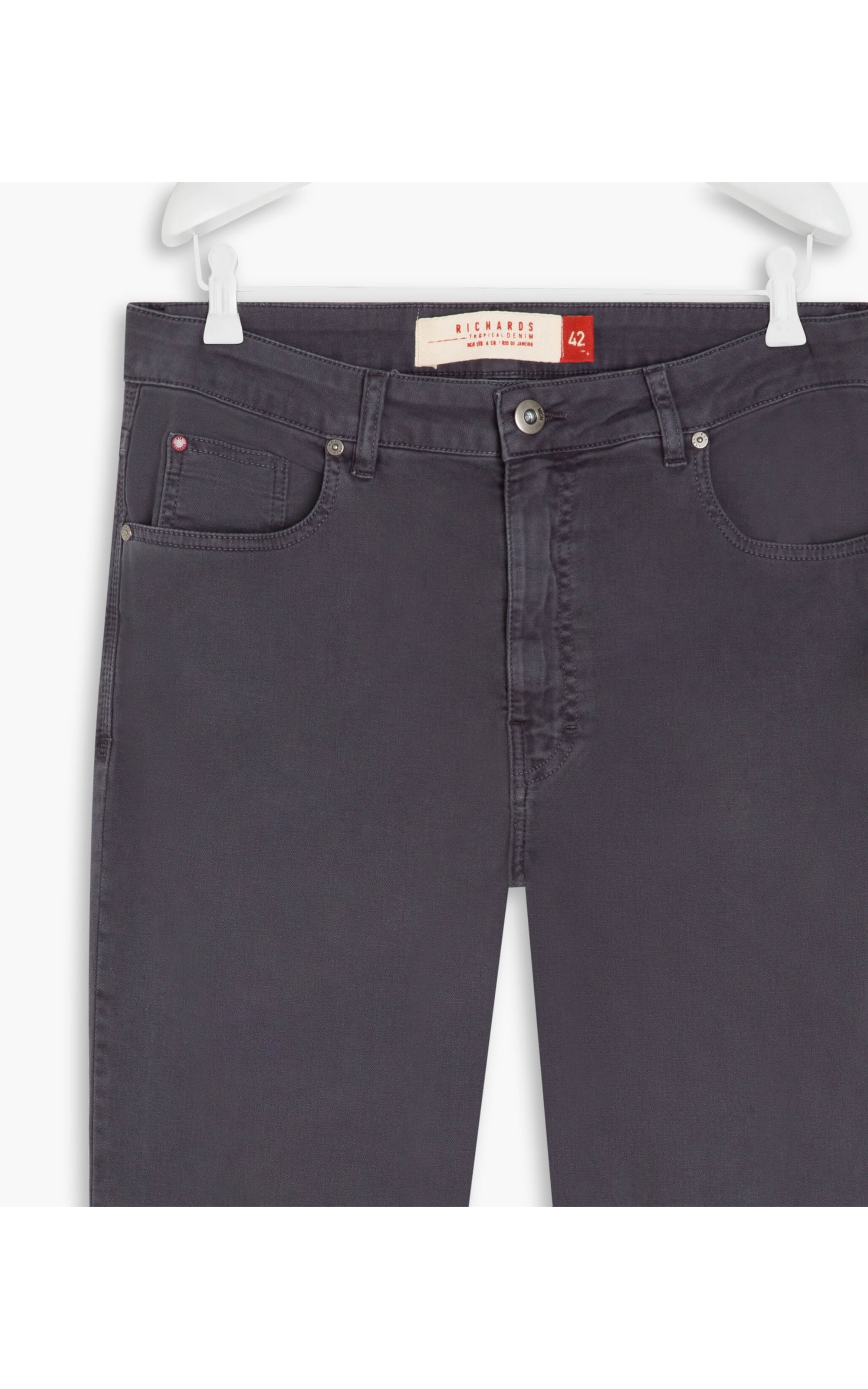 Calça Five Pockets Joggin Azul Jeans