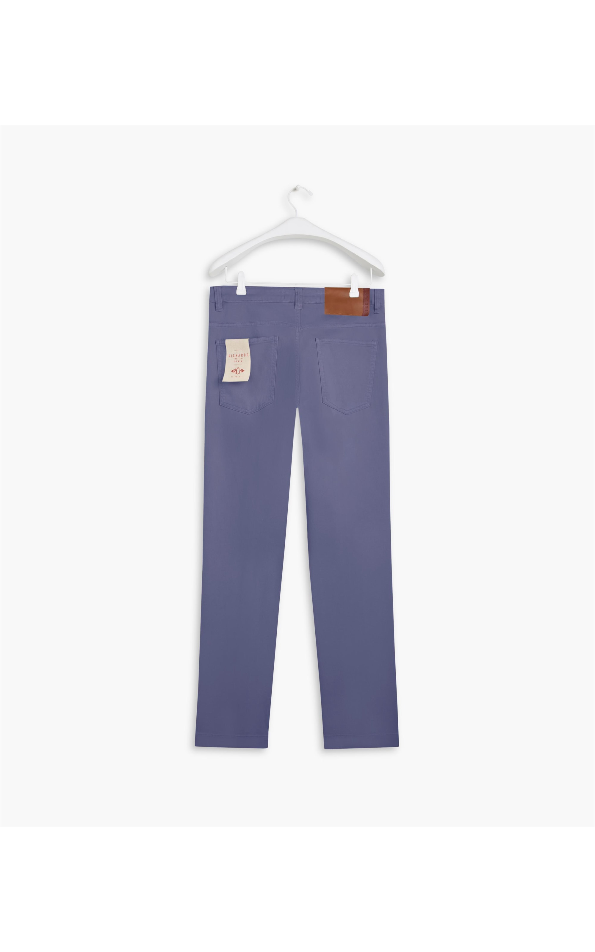 Calça Five Pockets Jogging Azul Pervante