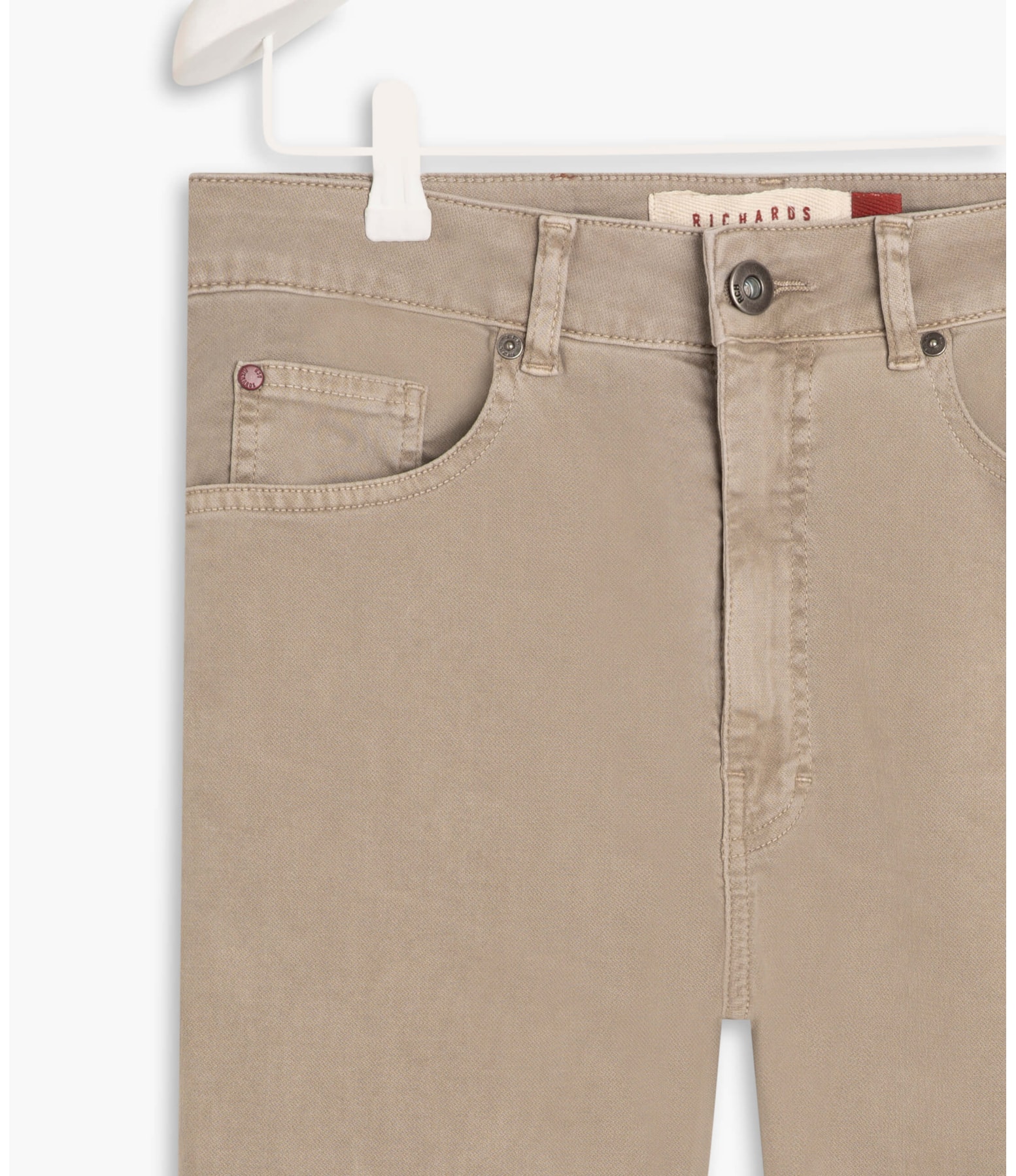 Calça Five Pockets Jogging Color Caqui