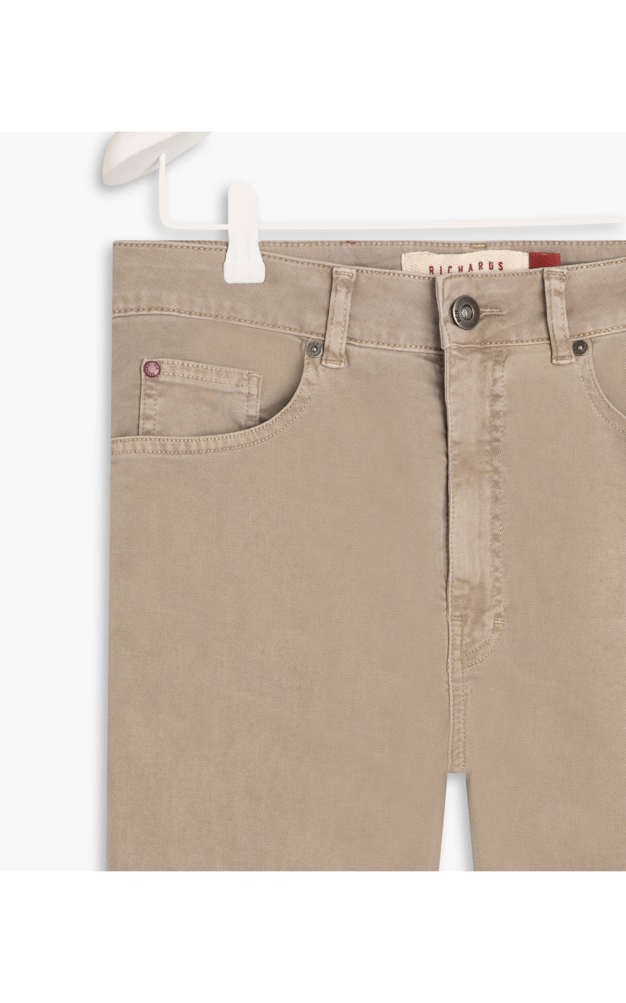 Calça Five Pockets Jogging Color Caqui