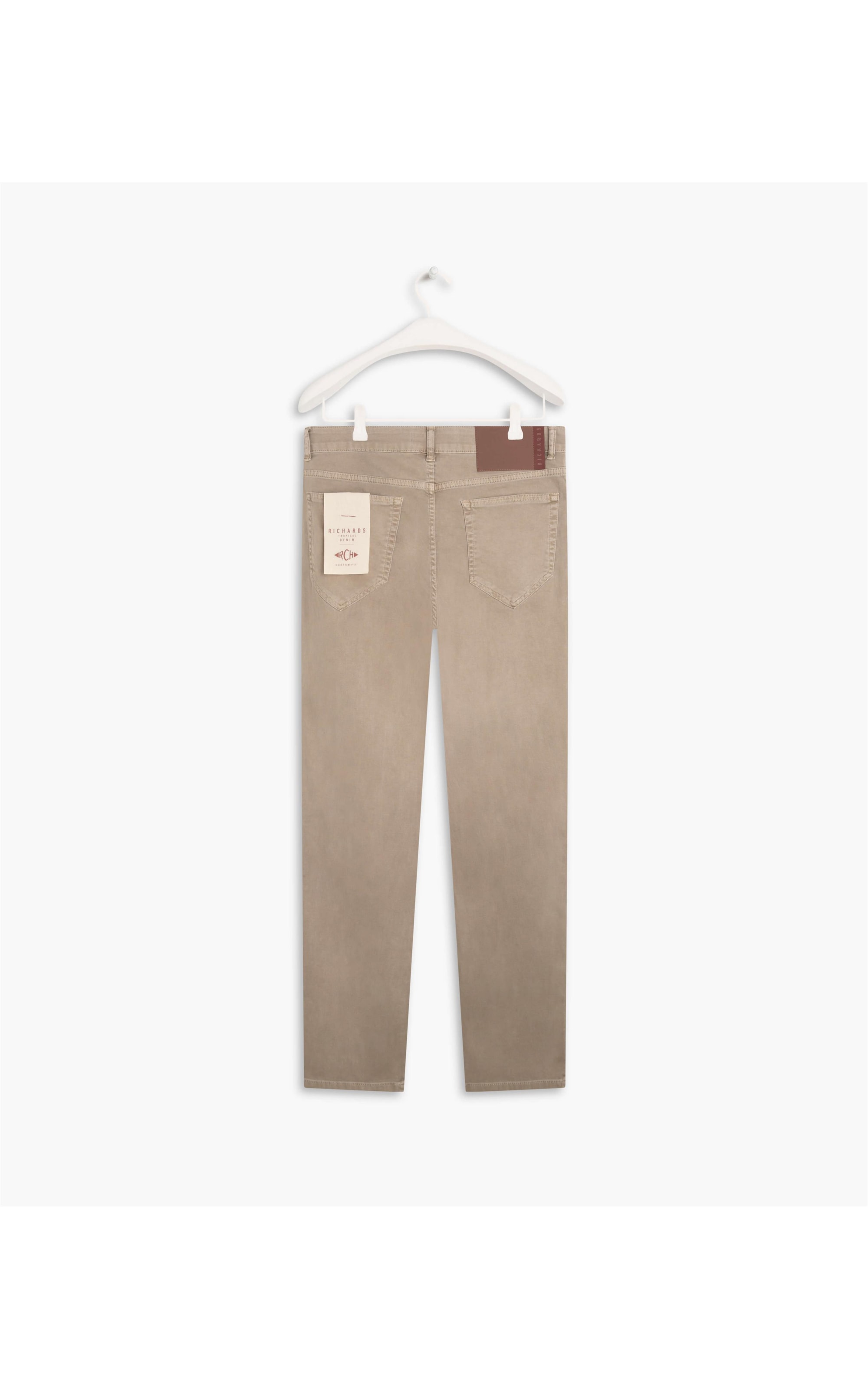 Calça Five Pockets Jogging Color Caqui