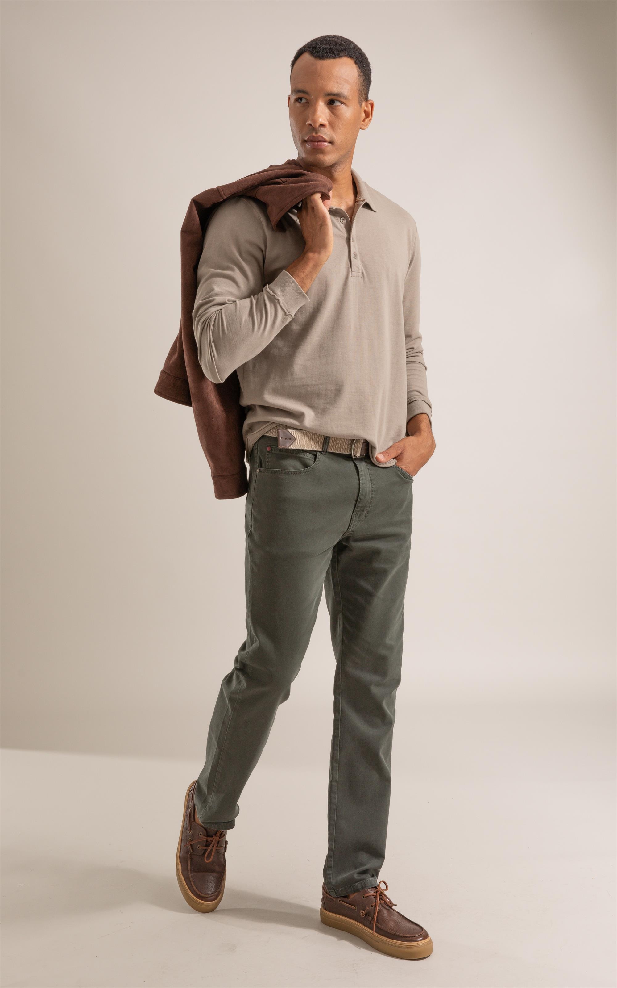 Calça Five Pockets Jogging Color Floresta