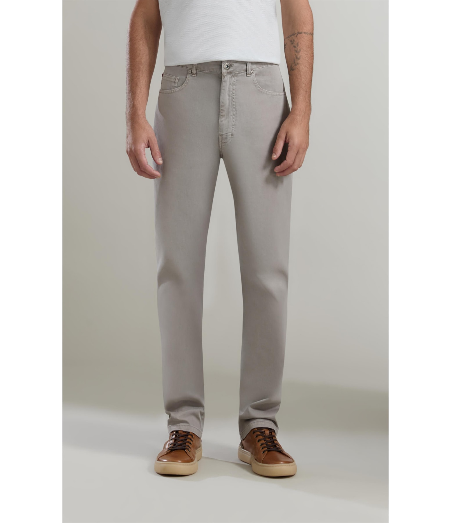 Calça Five Pockets Jogging Color Husk