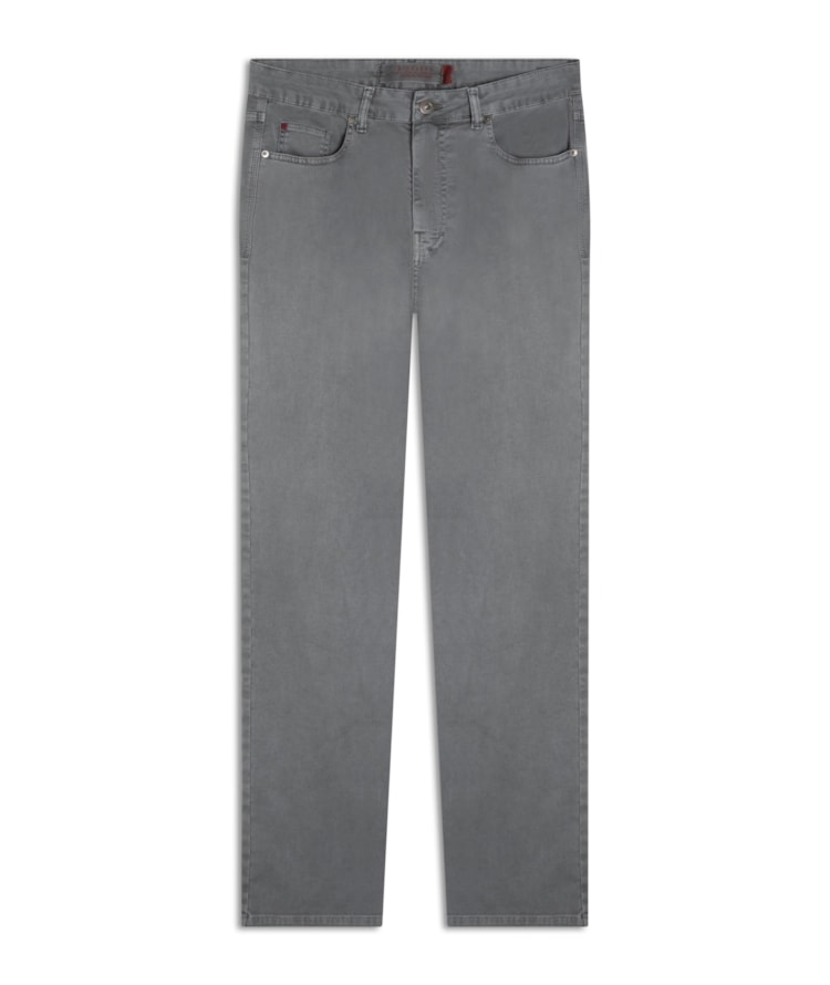 Calça Five Pockets Jogging Color Verde Oliva