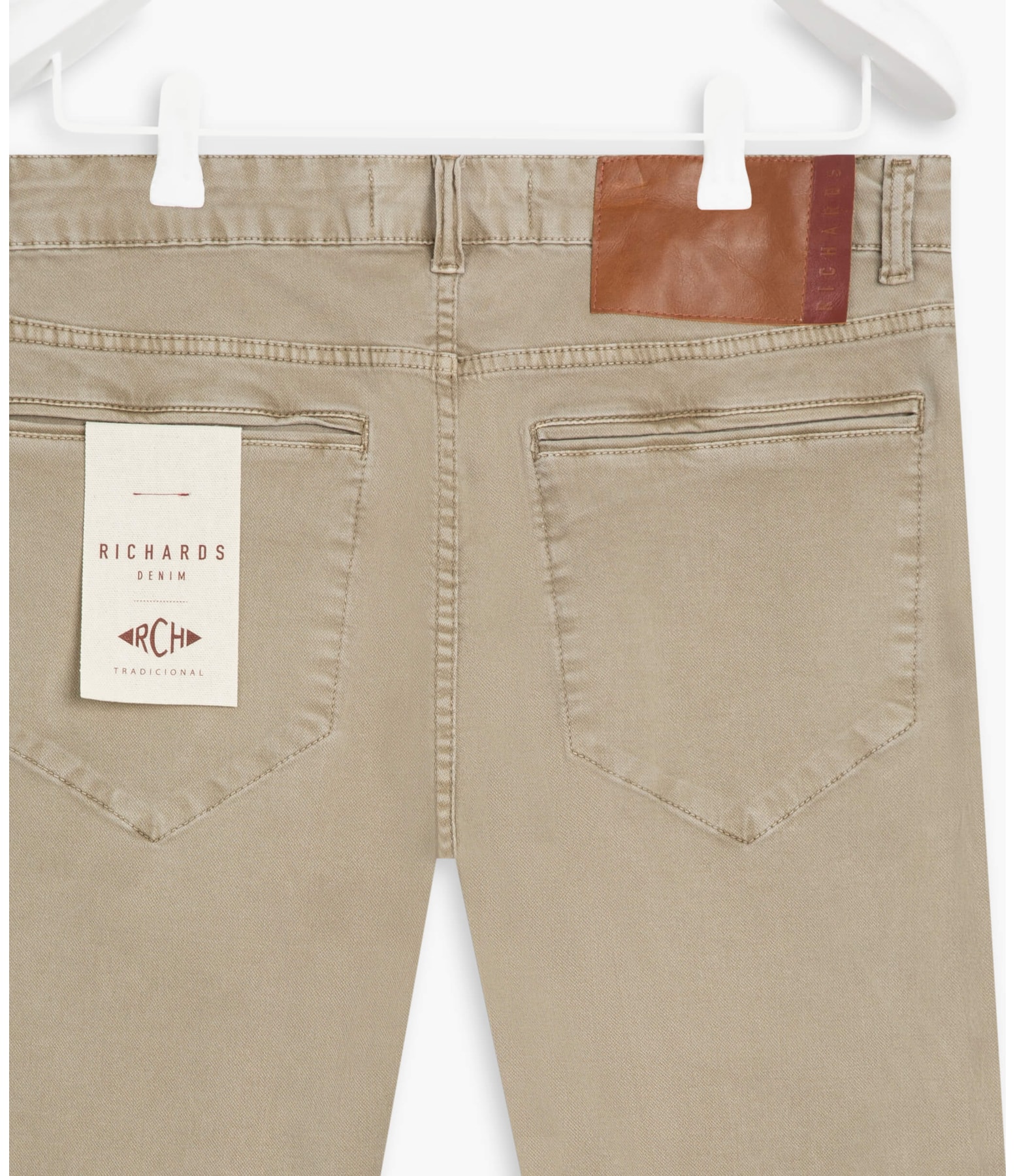 Calça Five Pockets Modena Caqui
