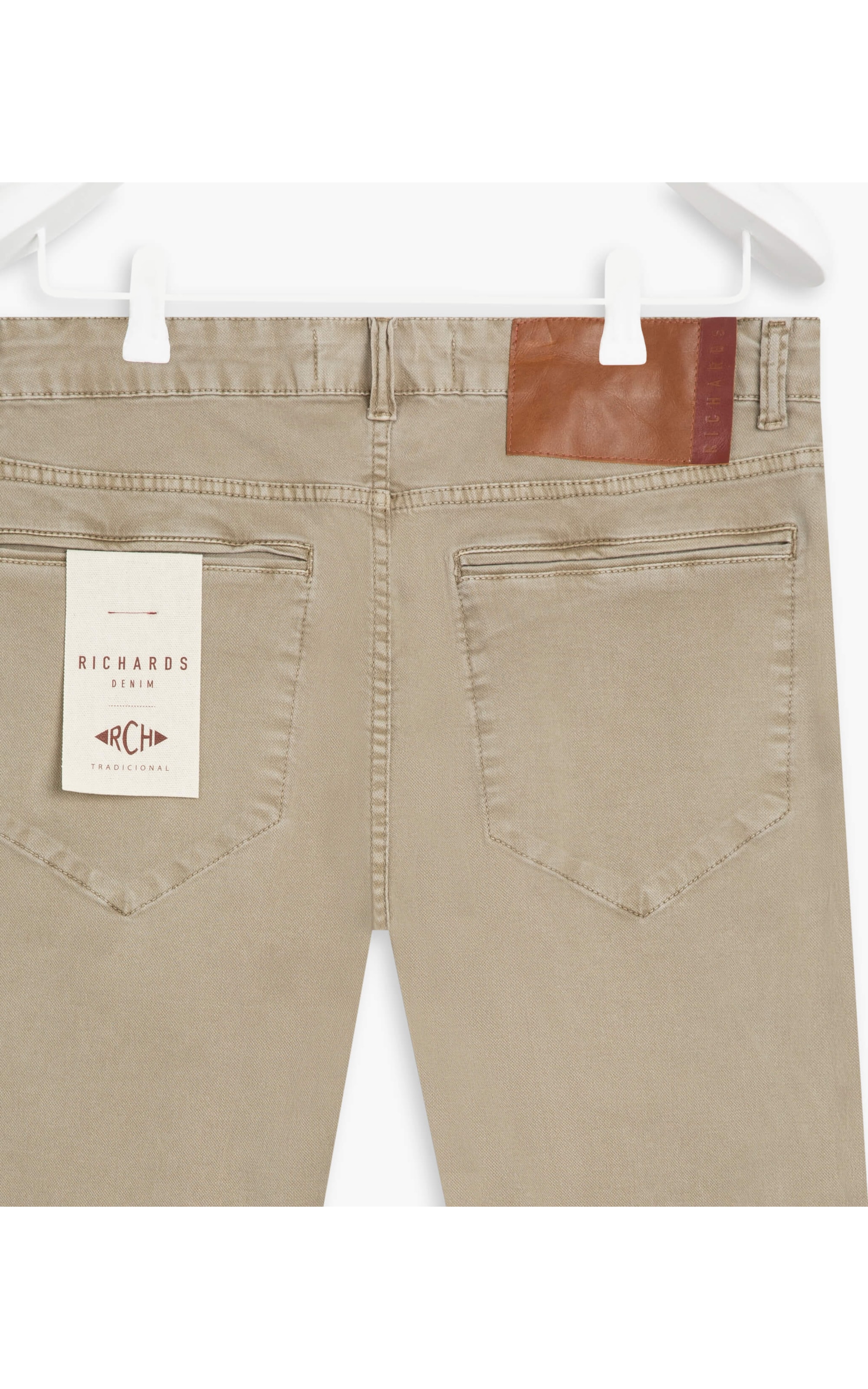 Calça Five Pockets Modena Caqui