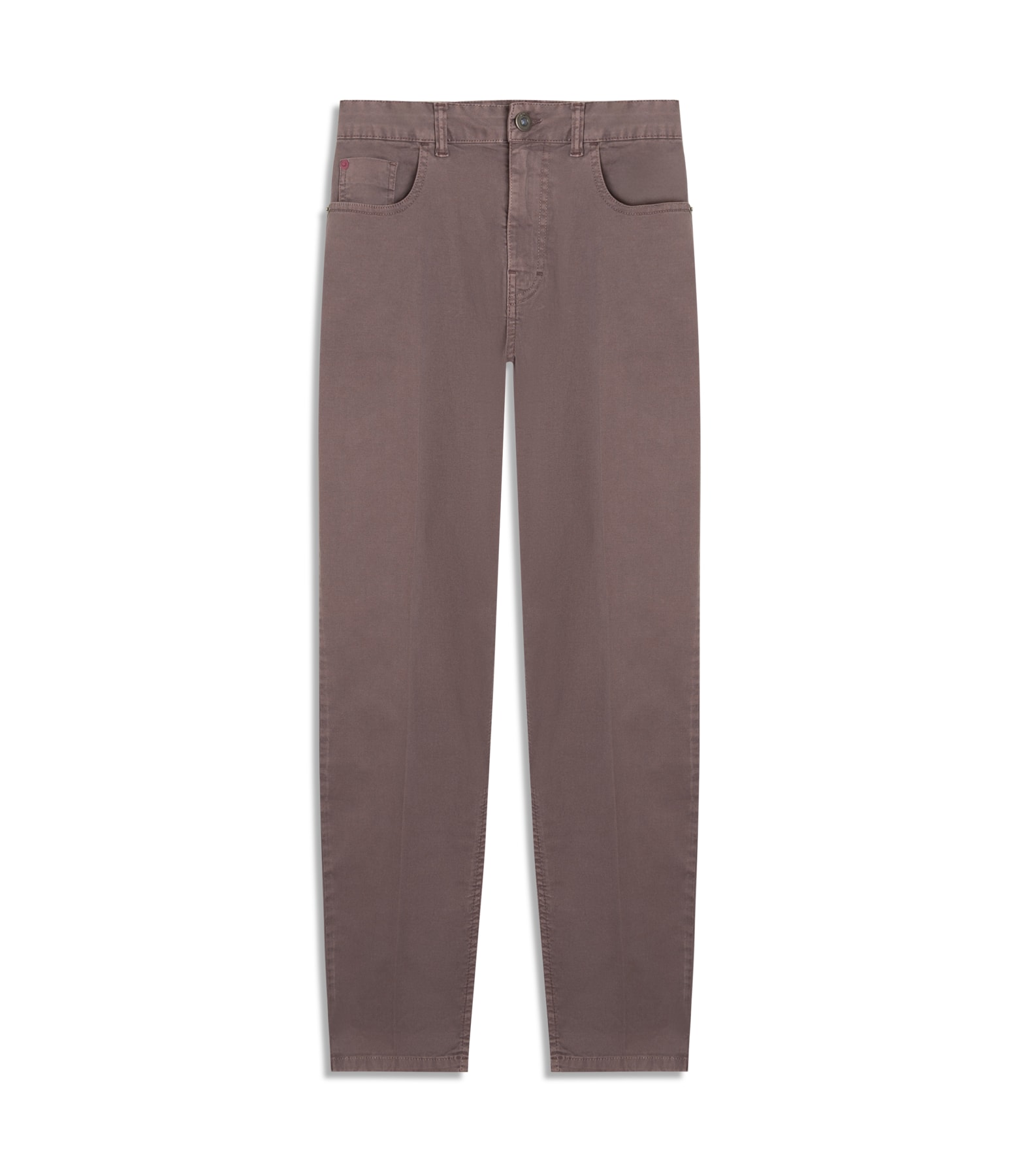 Calça Five Pockets Mom Color Twill Power Purple Gray