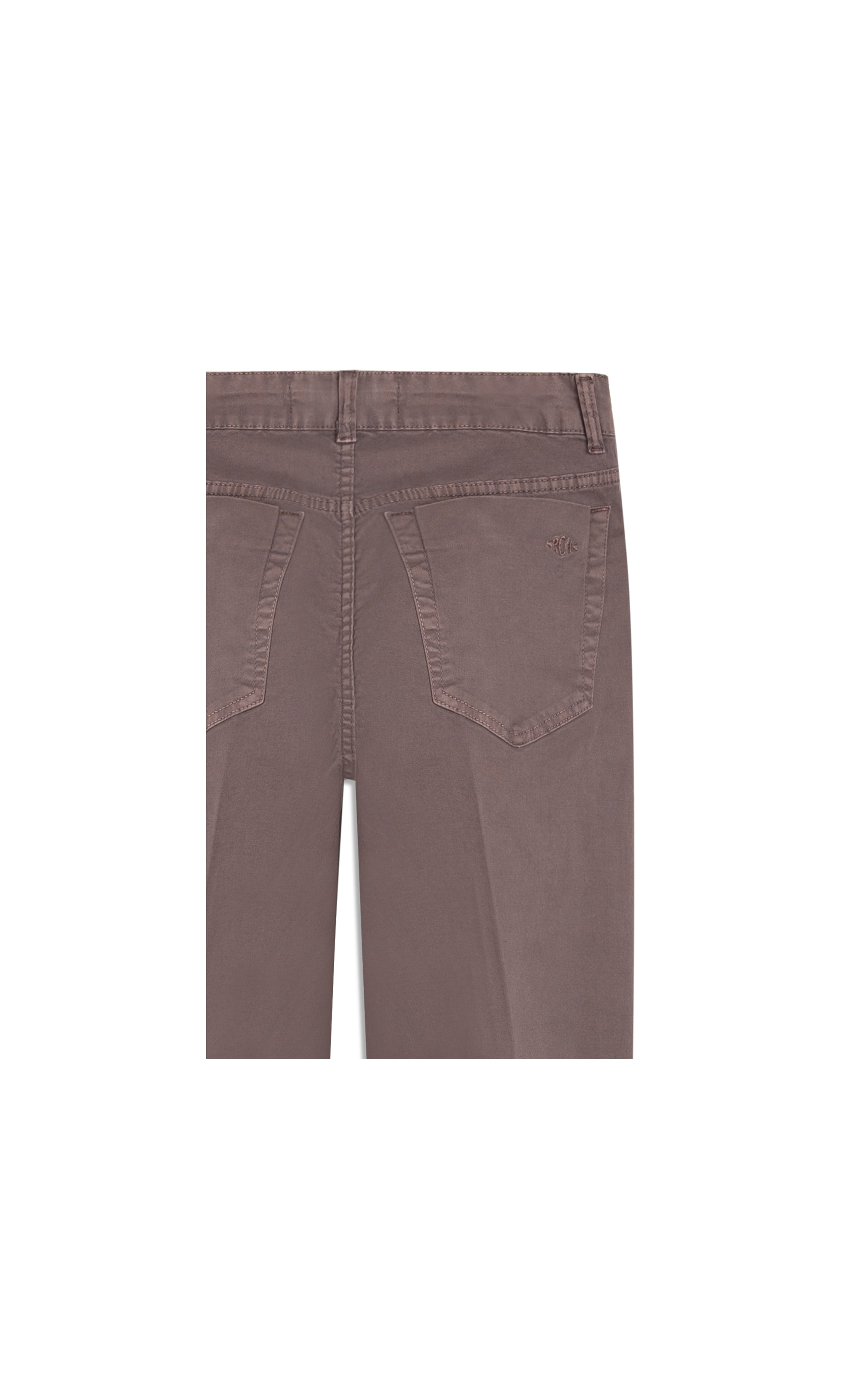 Calça Five Pockets Mom Color Twill Power Purple Gray