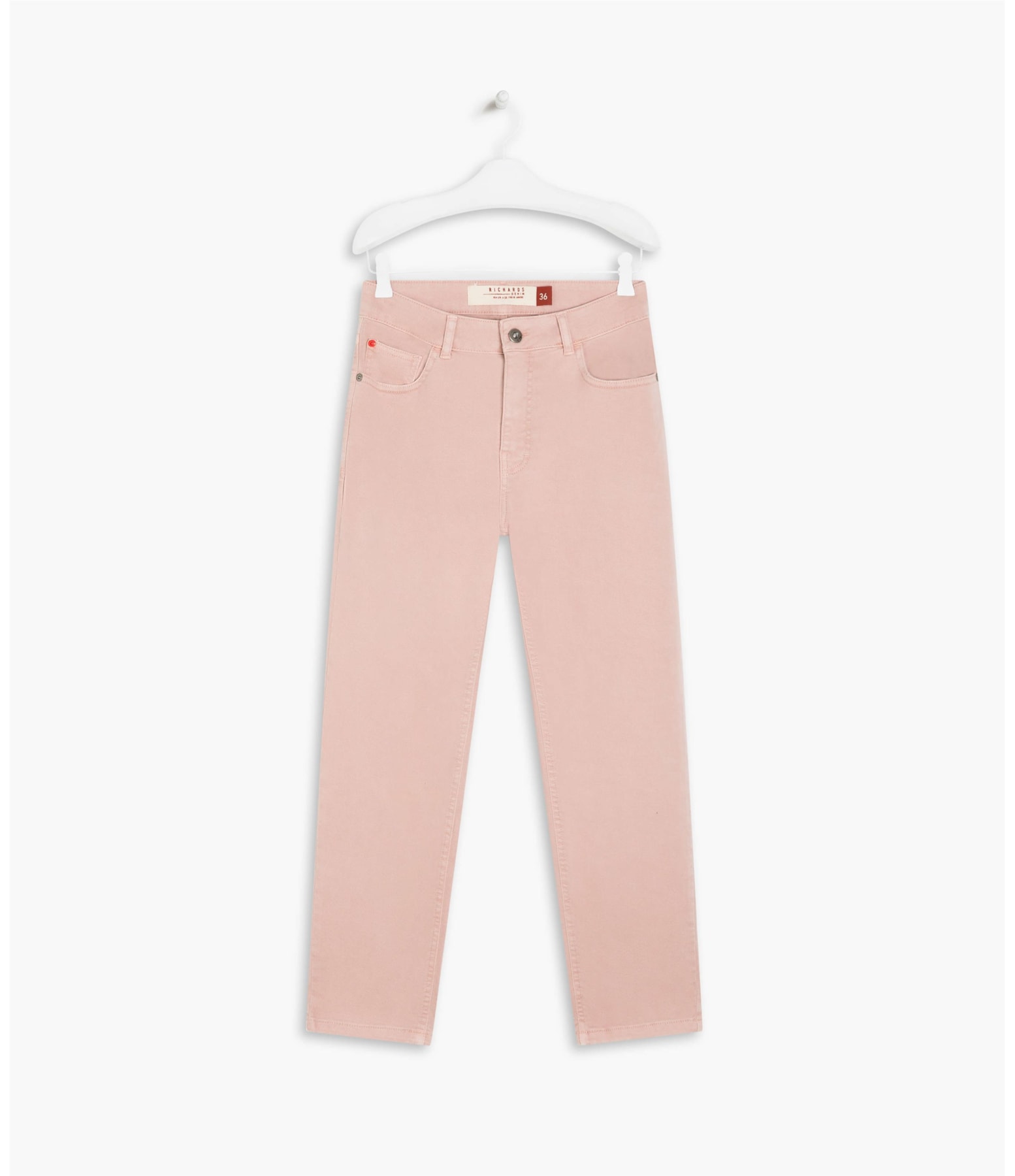 Calça Five Pockets Mom Vintage Denim Blush