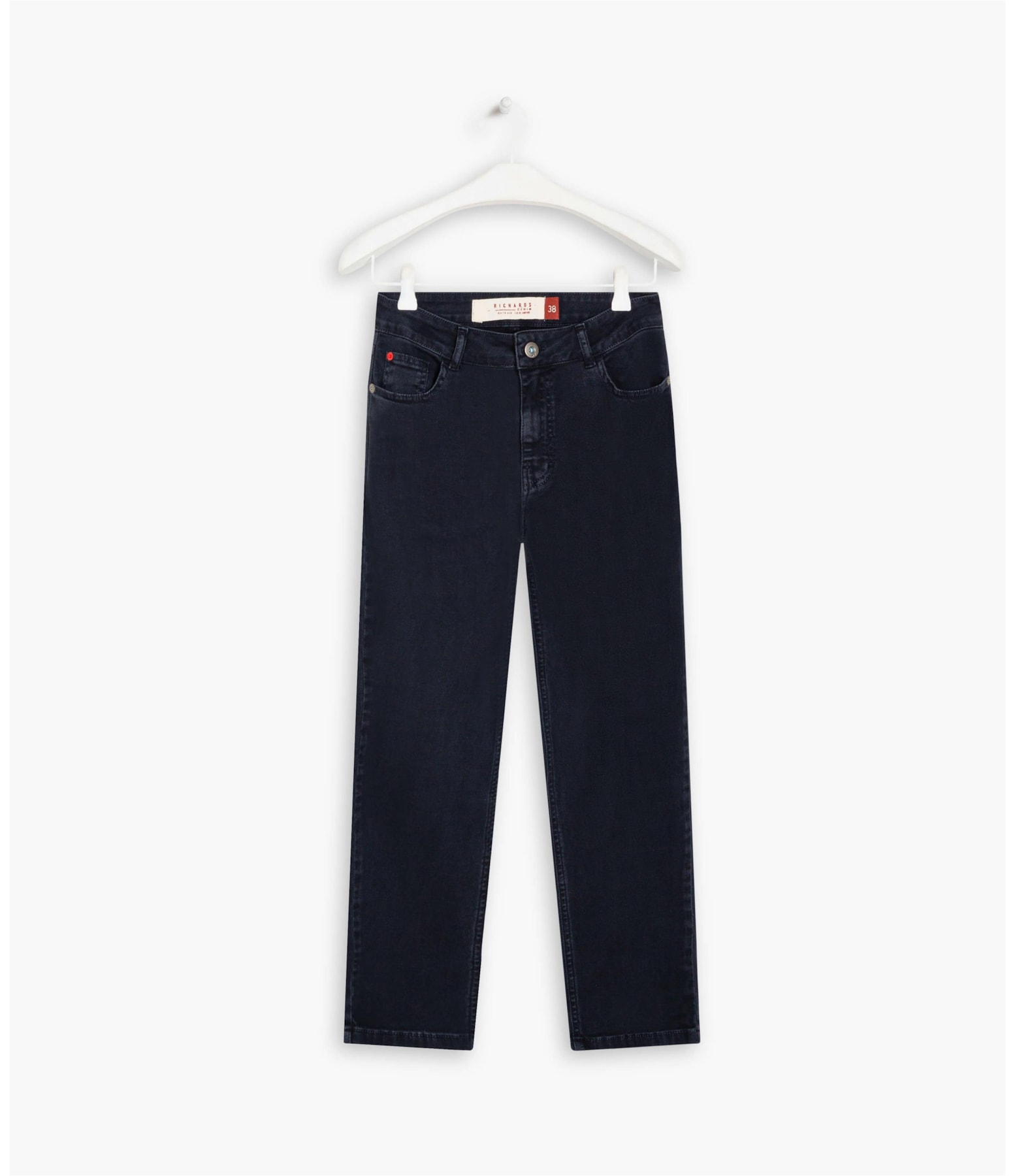Calça Five Pockets Mom Vintage Denim Dark Navy