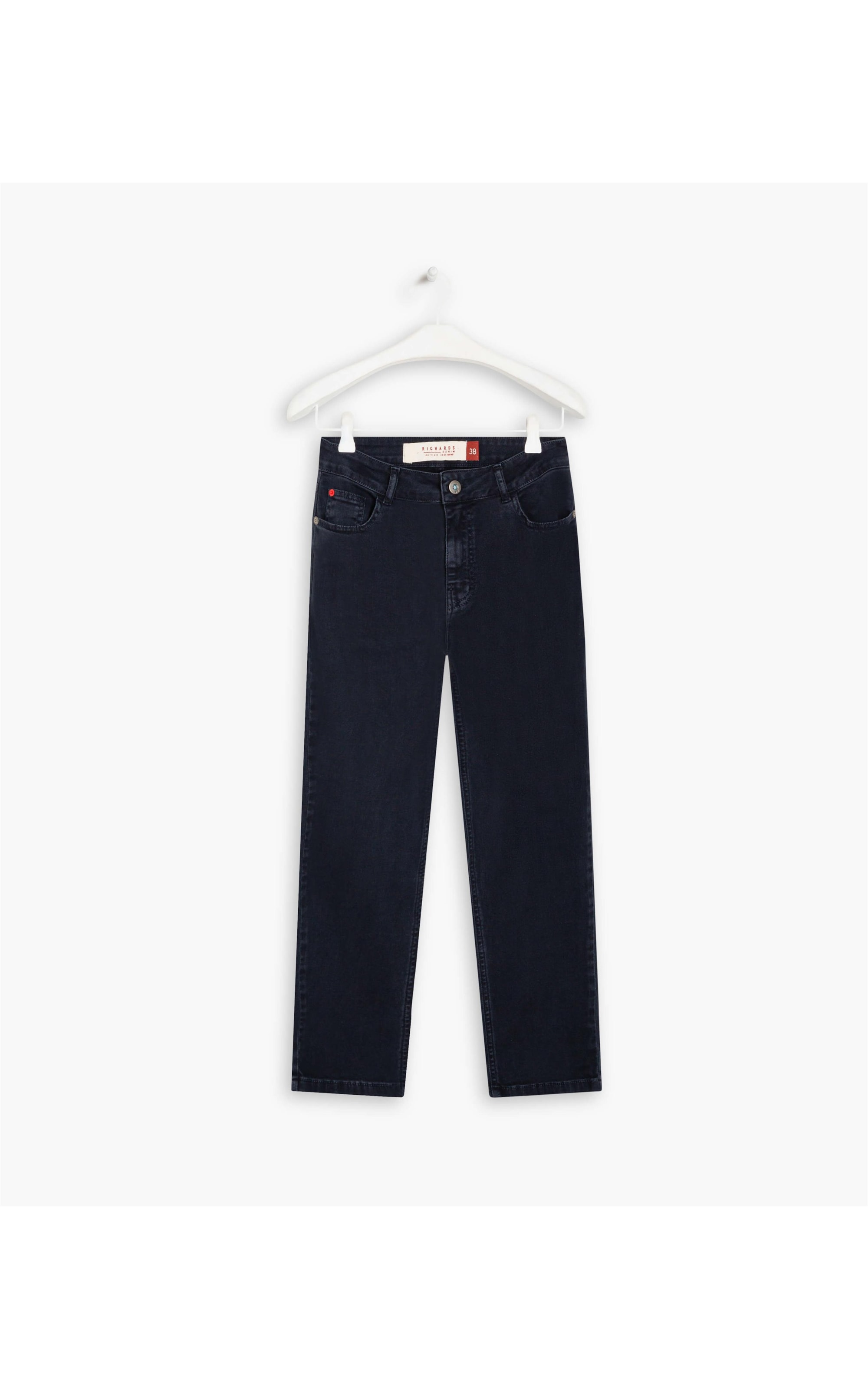 Calça Five Pockets Mom Vintage Denim Dark Navy