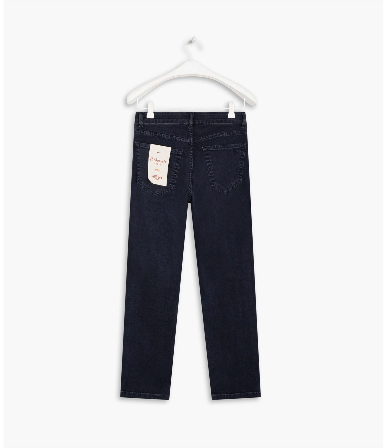 Calça Five Pockets Mom Vintage Denim Dark Navy