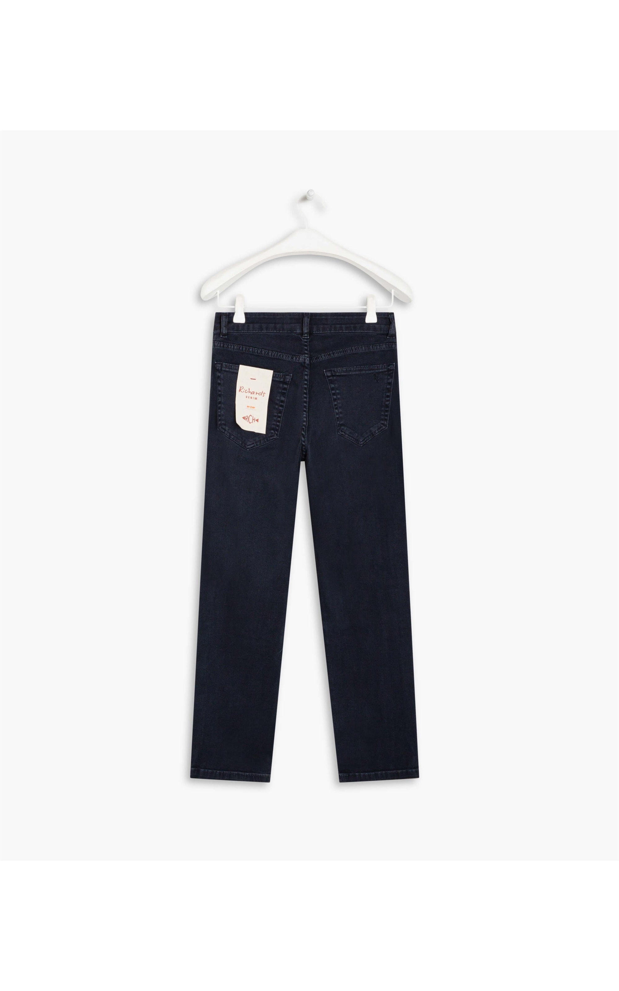 Calça Five Pockets Mom Vintage Denim Dark Navy