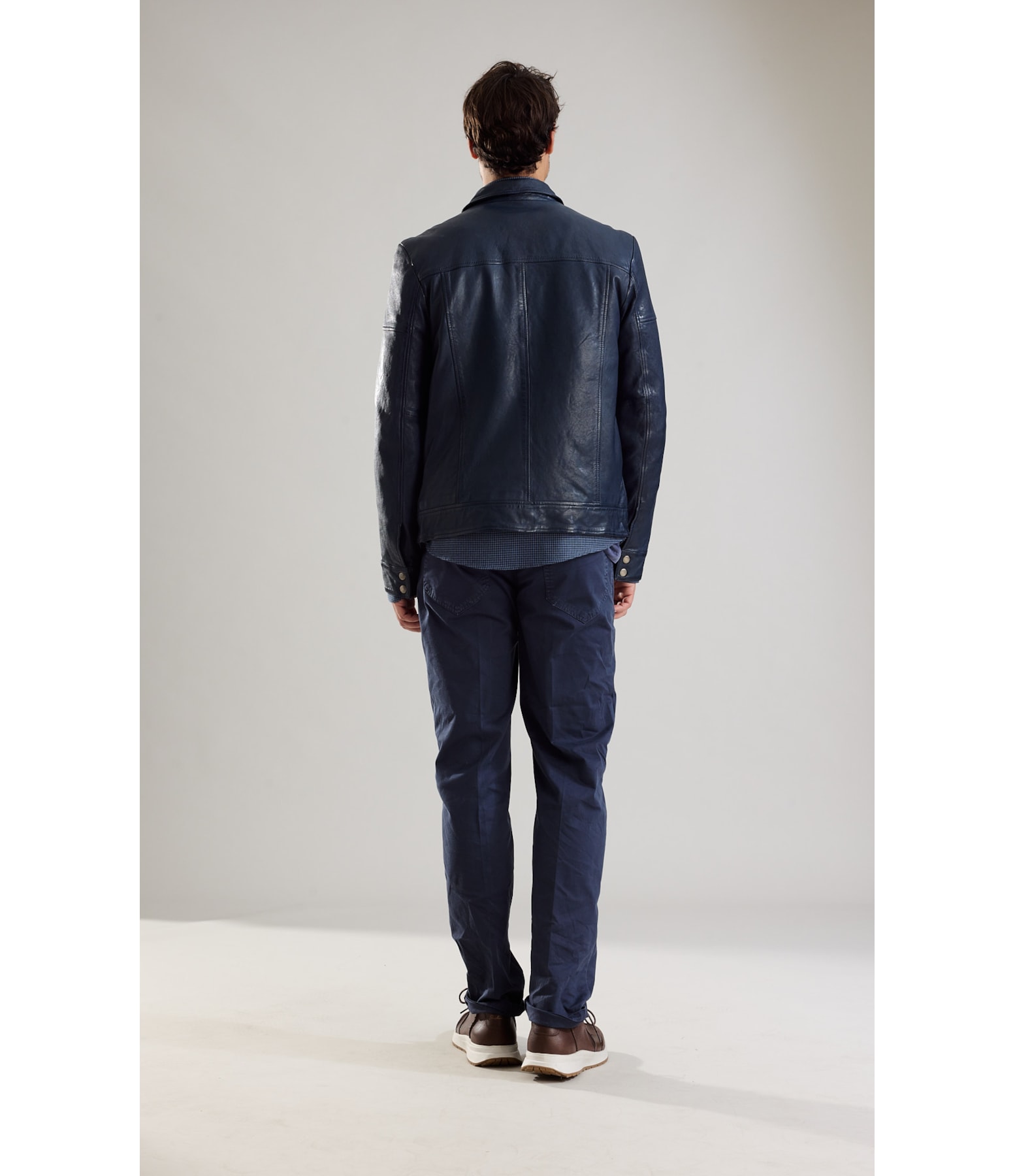 Calça Five Pockets Proenca Blue Grey