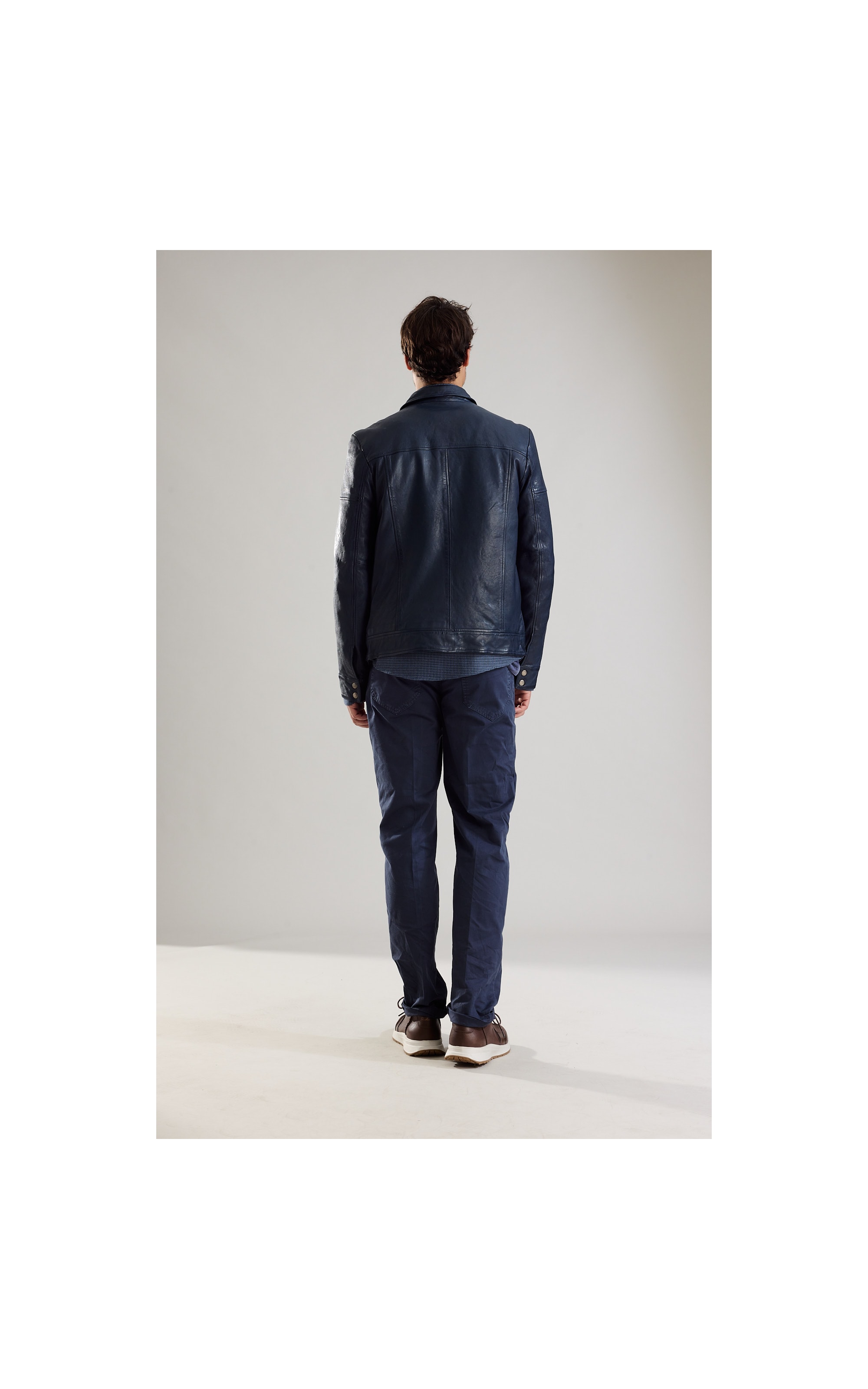Calça Five Pockets Proenca Blue Grey