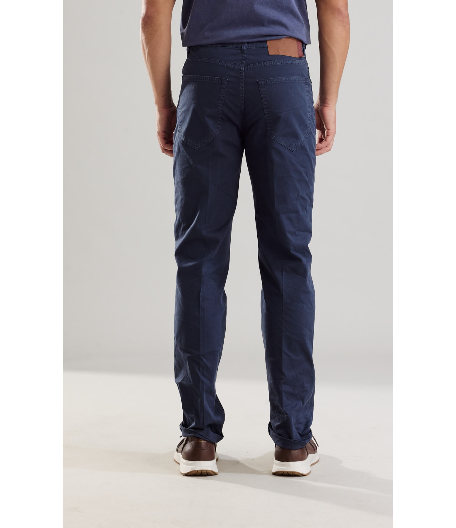 Calça Five Pockets Proenca Blue Grey