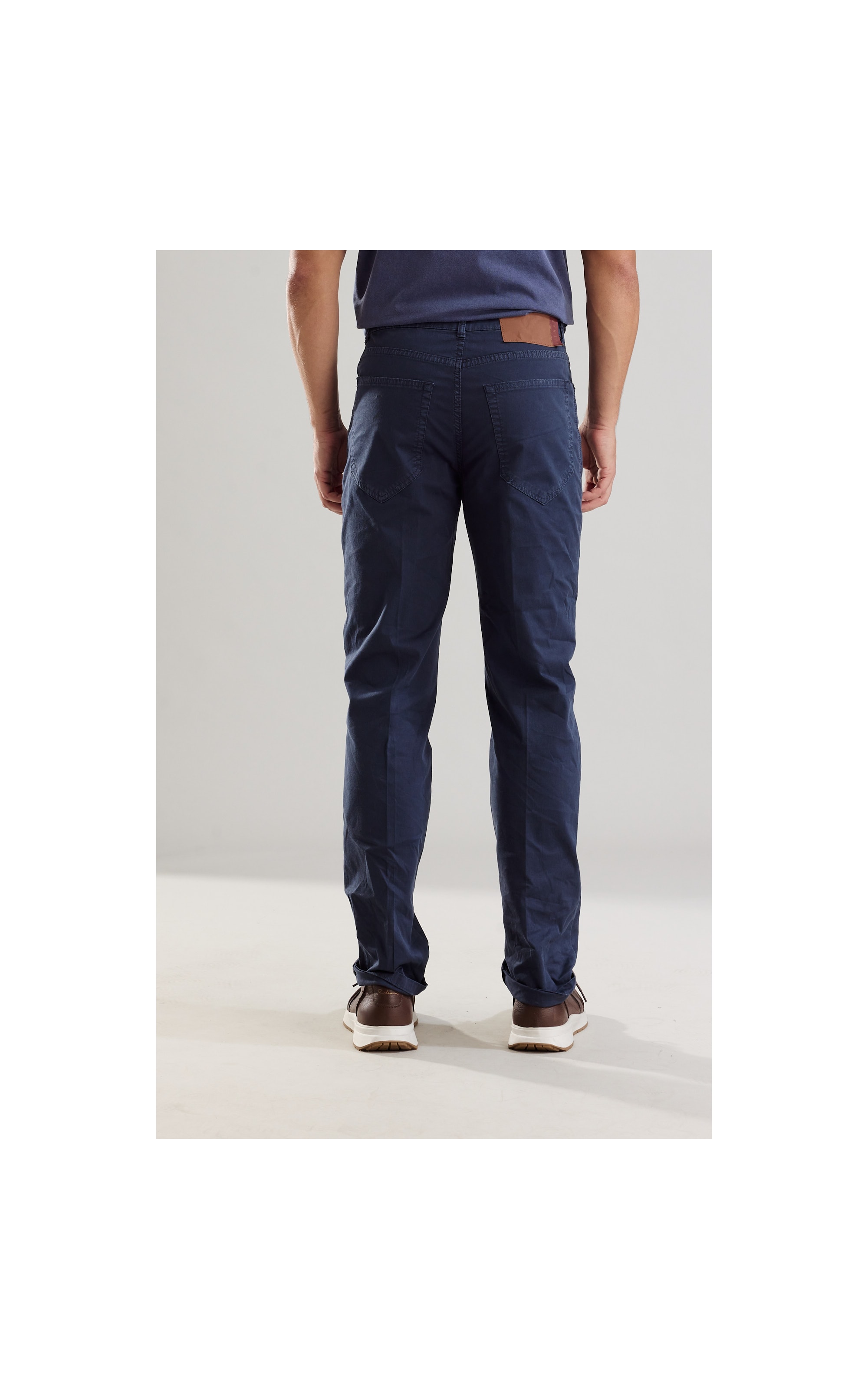 Calça Five Pockets Proenca Blue Grey