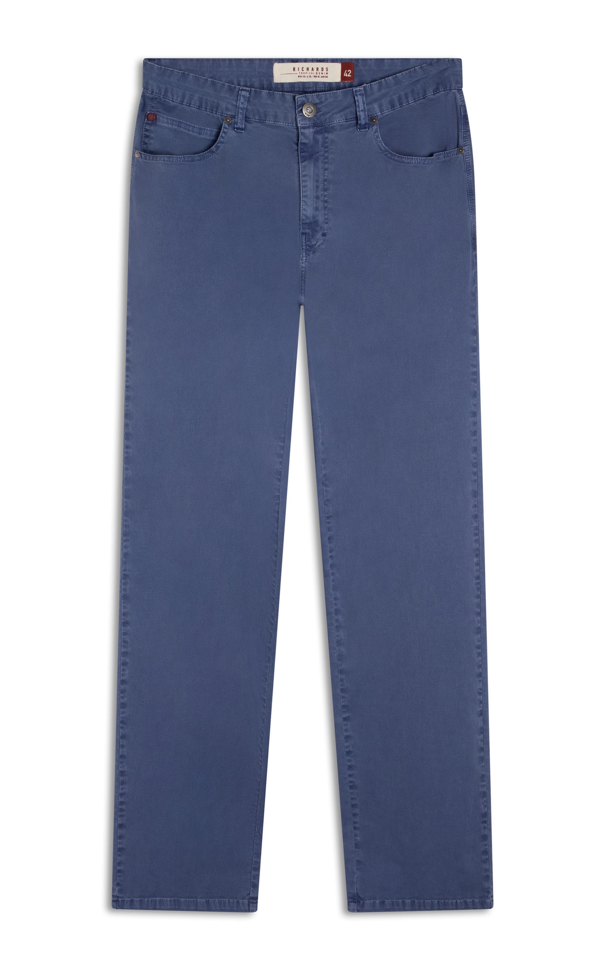 Calça Five Pockets Rain Azul Jeans