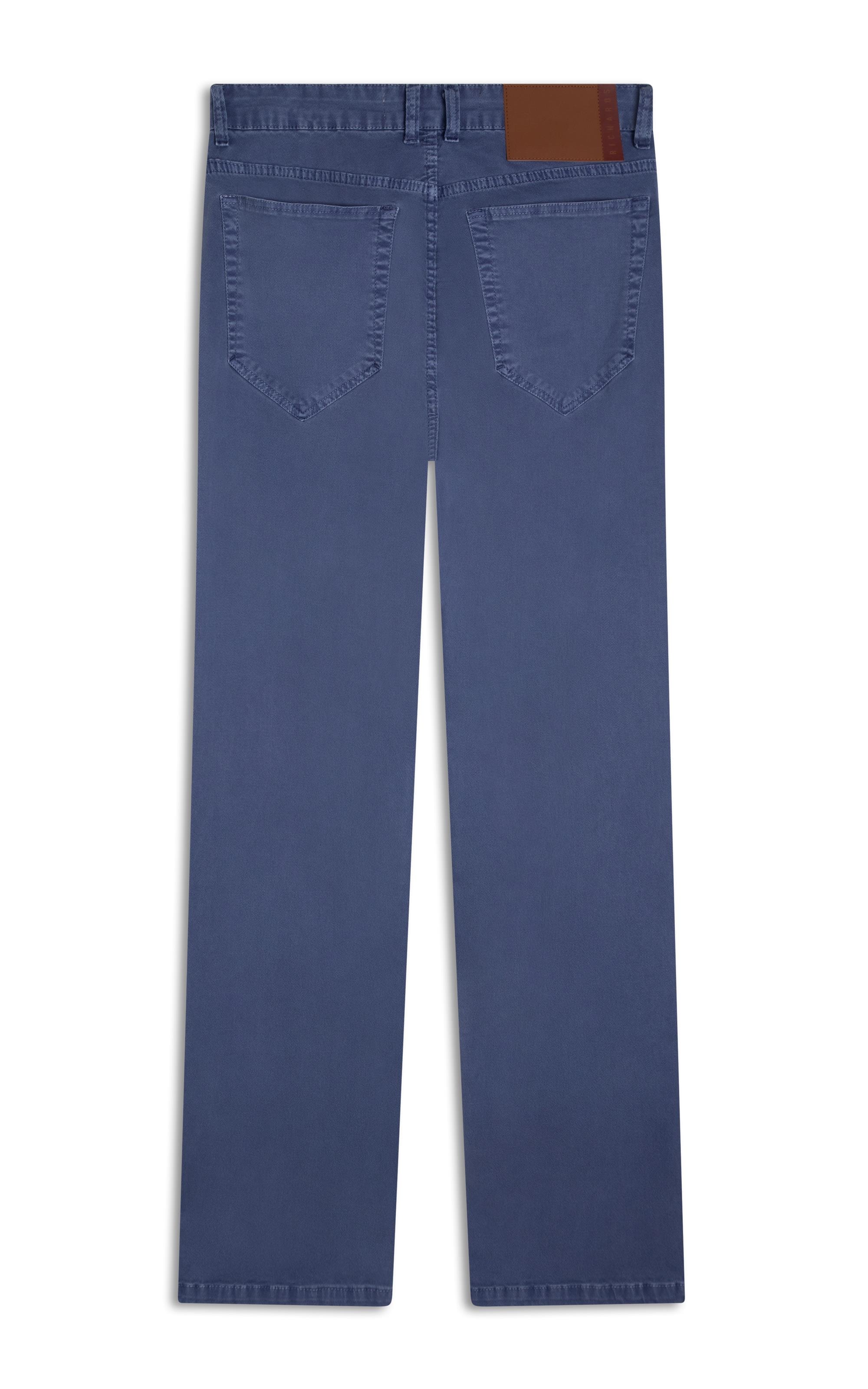 Calça Five Pockets Rain Azul Jeans