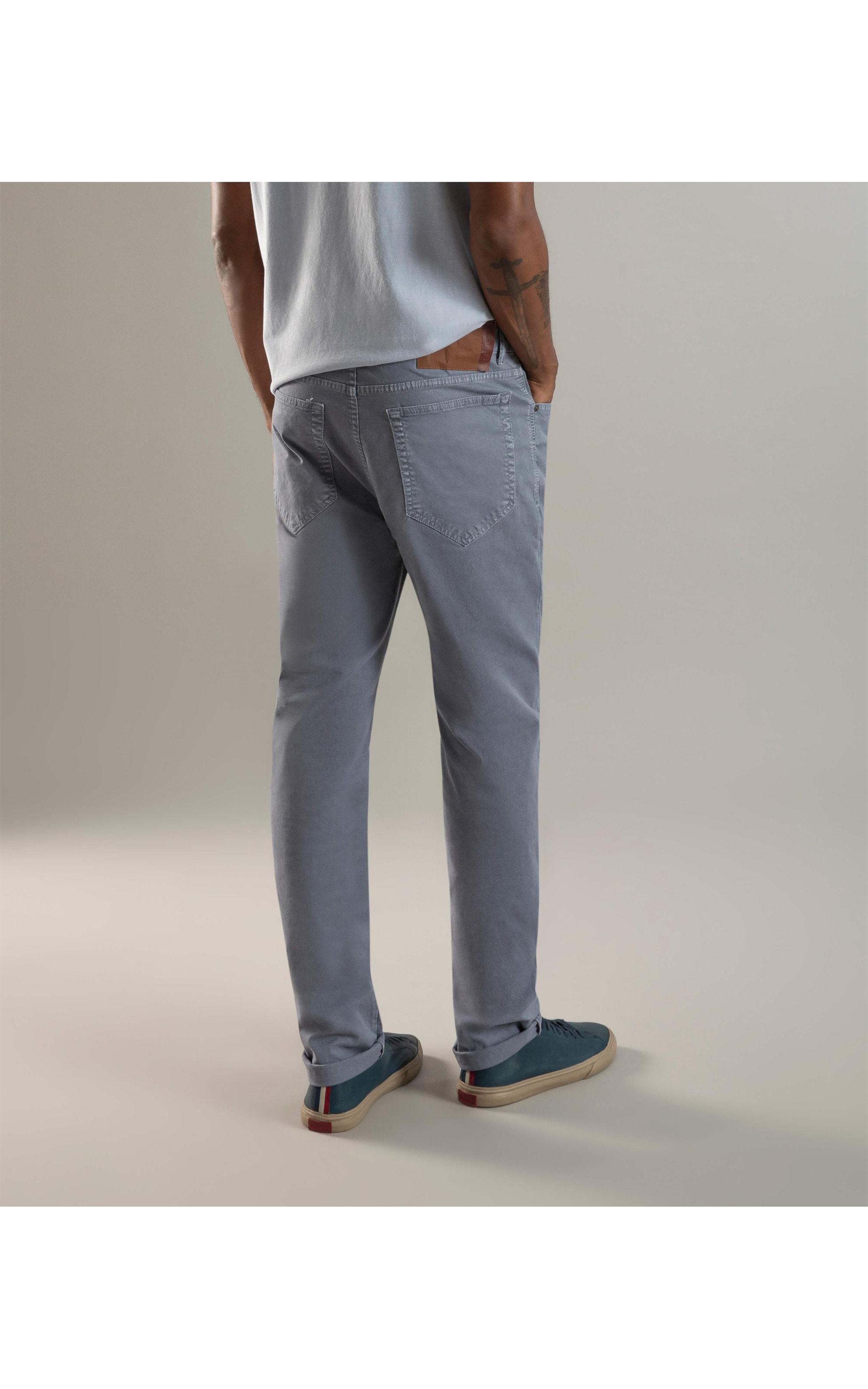 Calça Five Pockets Rain Blue Vintage