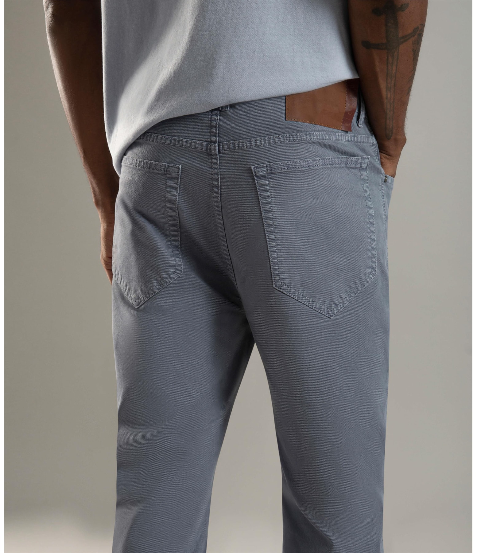 Calça Five Pockets Rain Blue Vintage