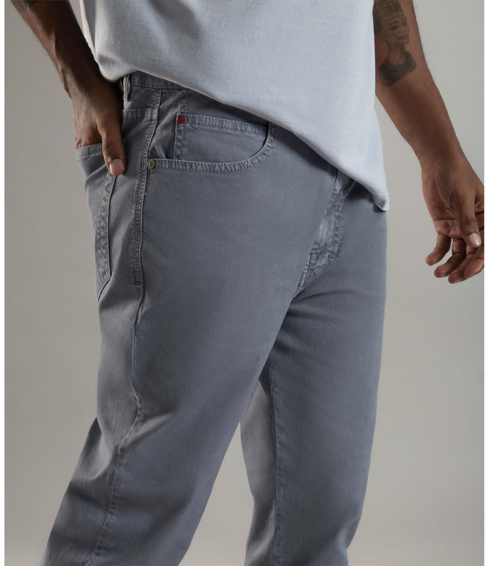 Calça Five Pockets Rain Blue Vintage