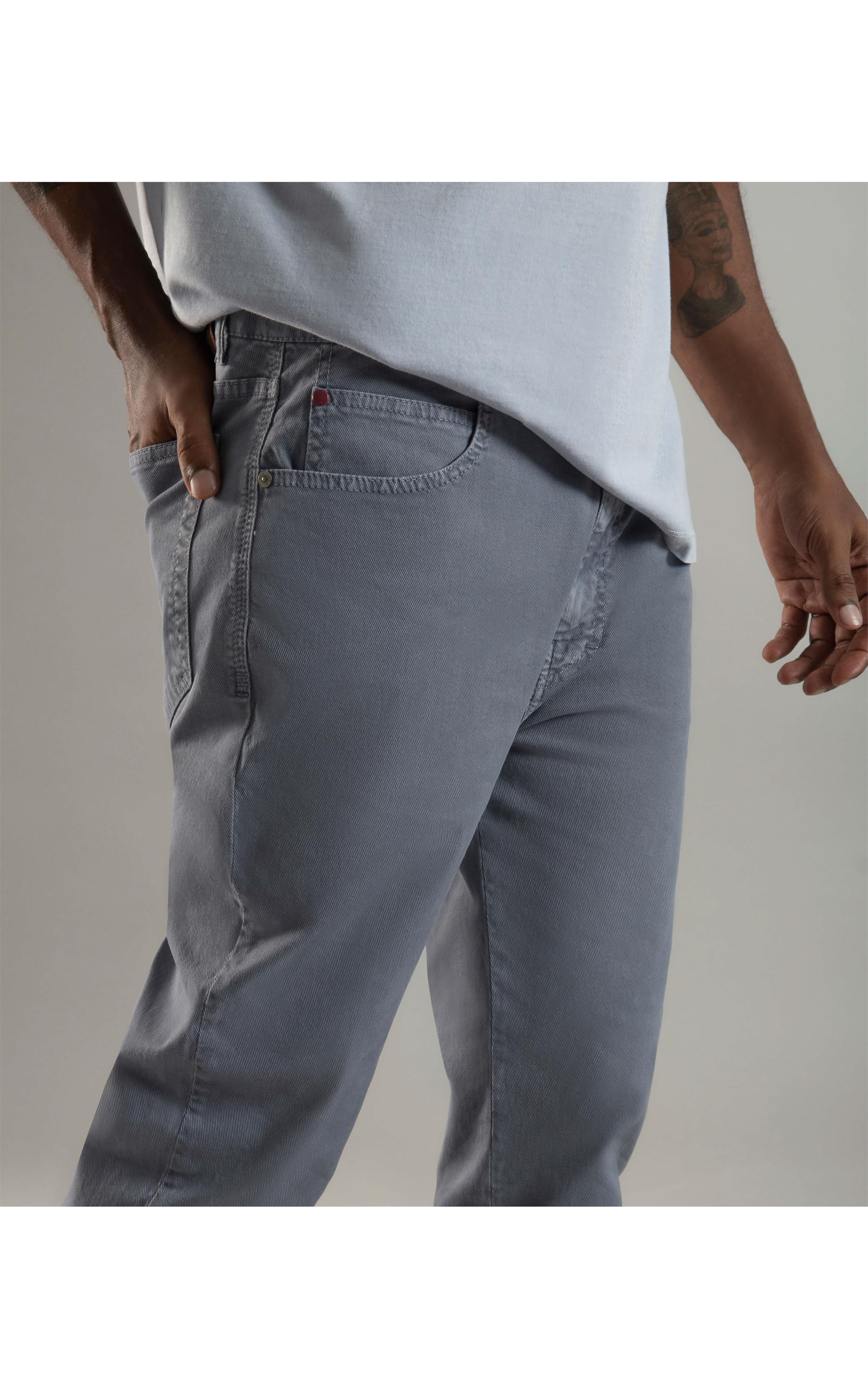 Calça Five Pockets Rain Blue Vintage