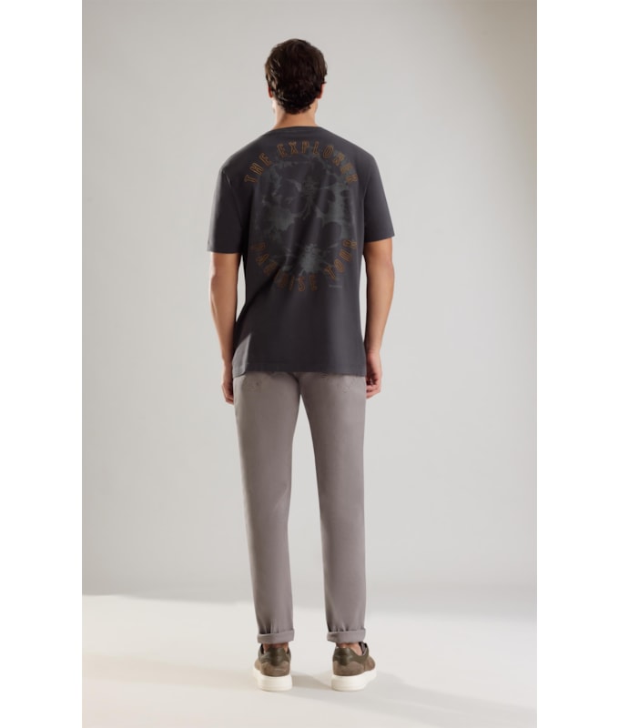 Calça Five Pockets Rain Castor