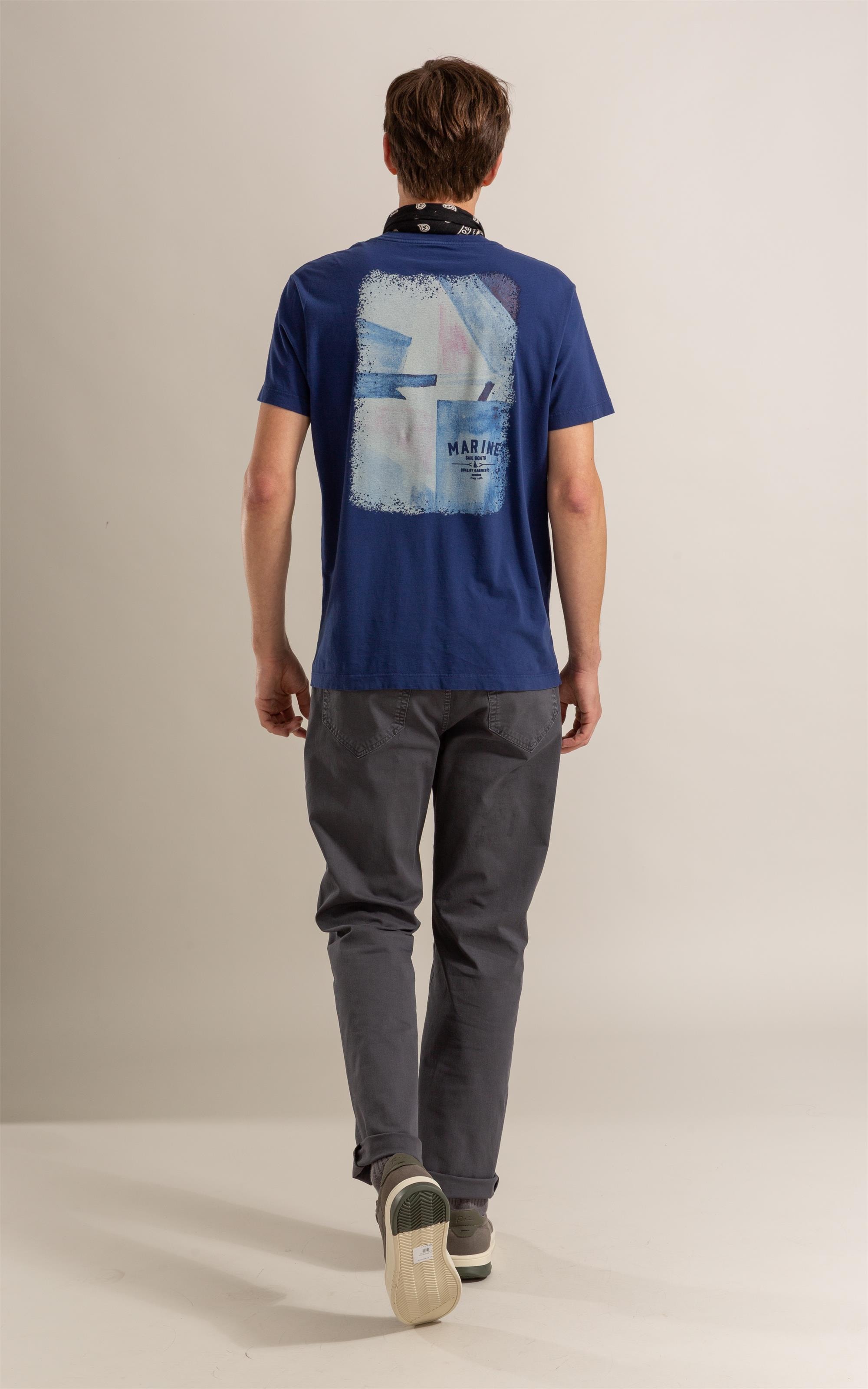 Calça Five Pockets Rain Cinza Medio