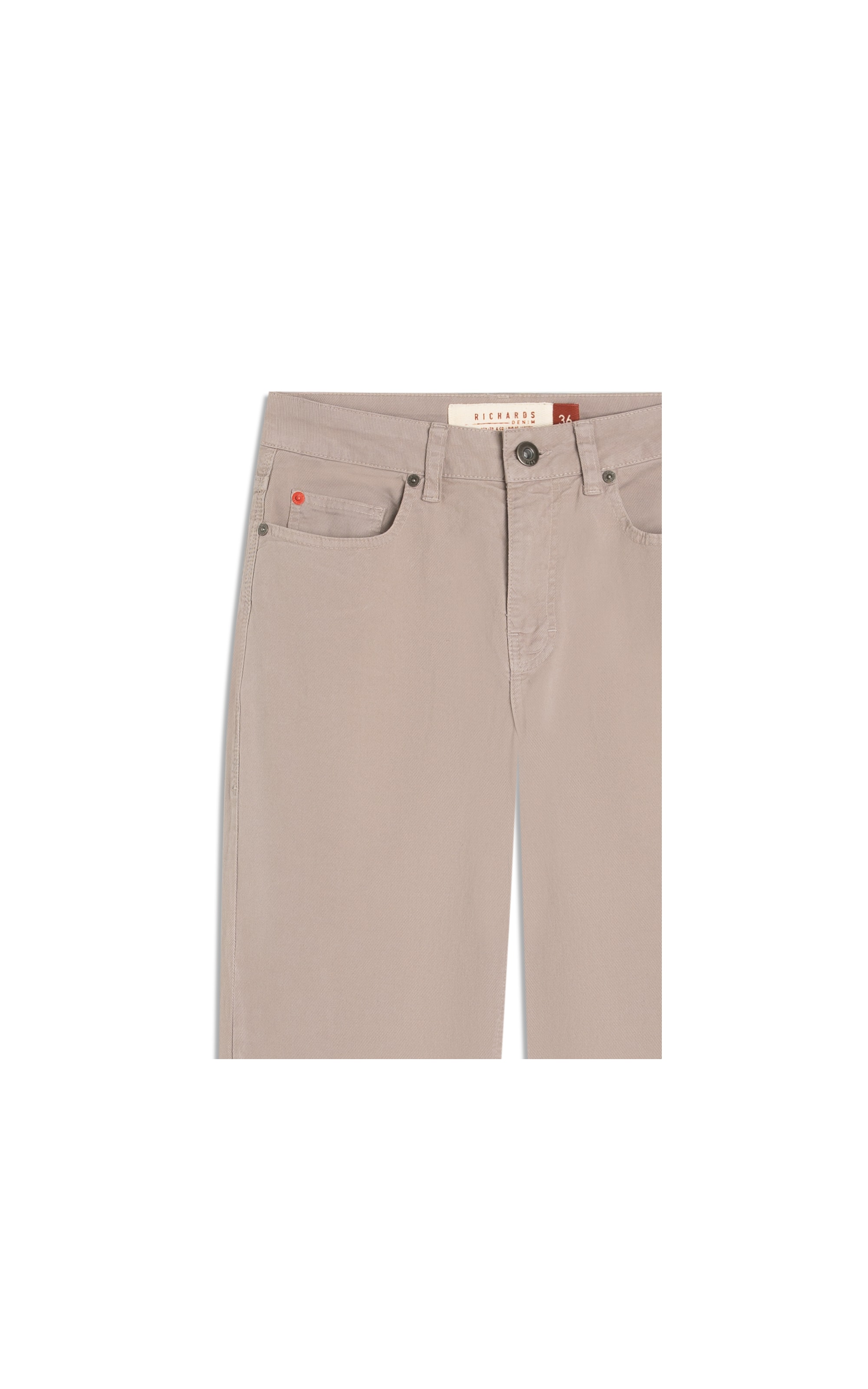Calça Five Pockets Sarja Rain Niquel