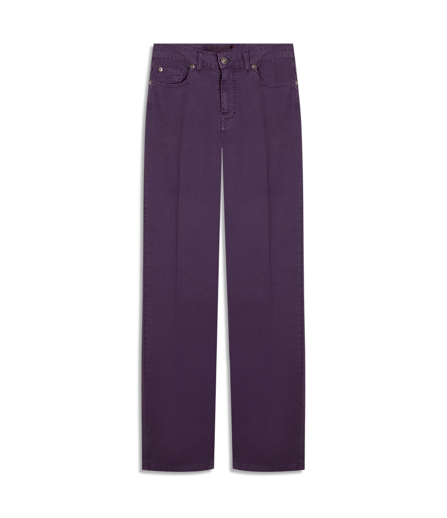 Calça Five Pockets Sarja Rain Old Purple