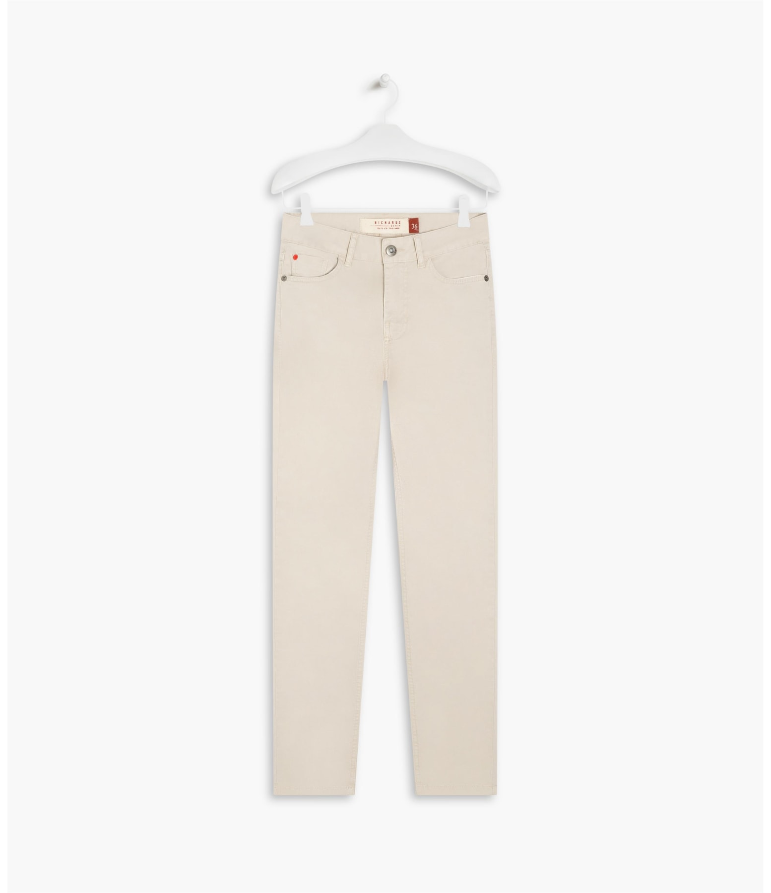 Calça Five Pockets Slim Gelo