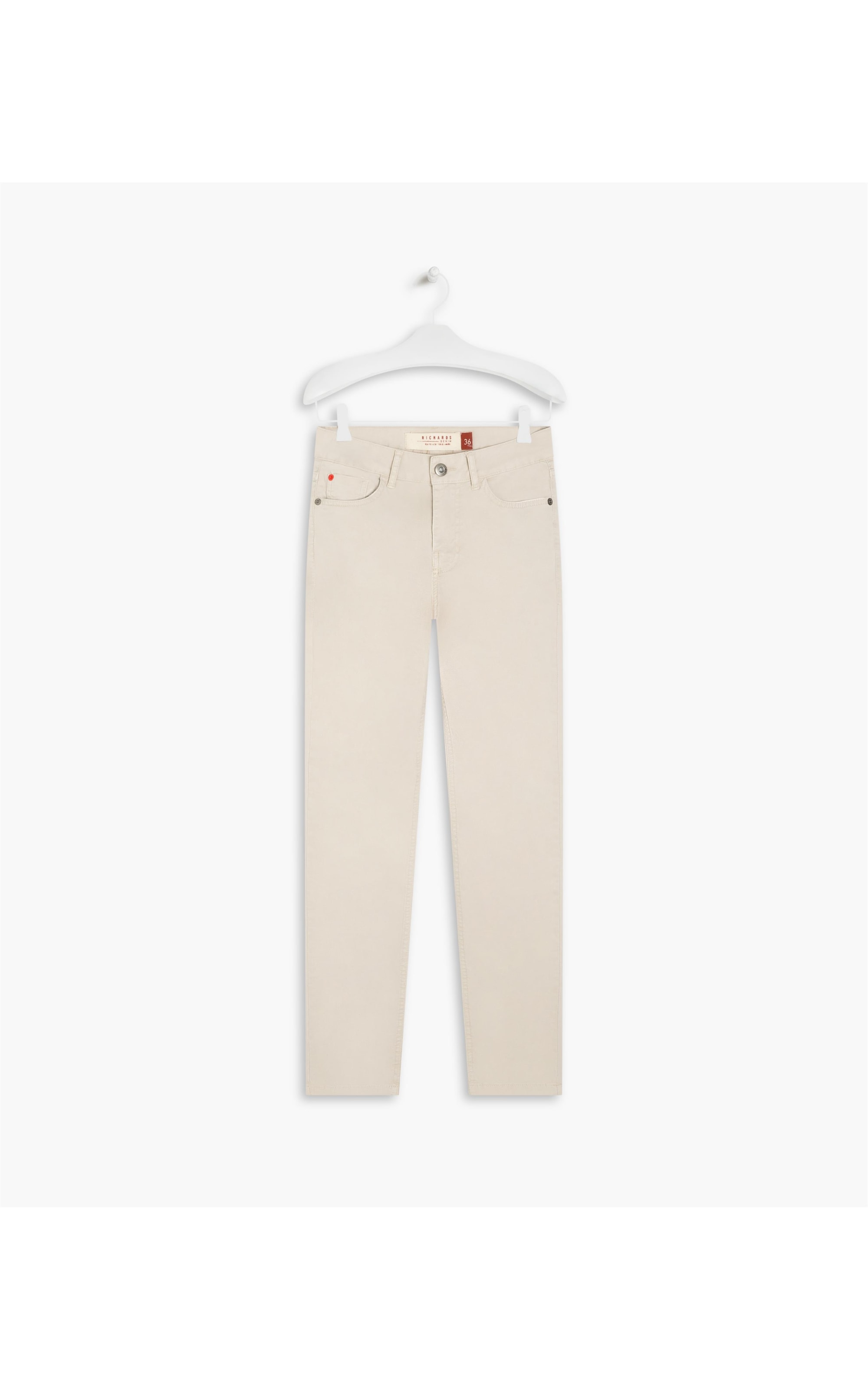 Calça Five Pockets Slim Gelo
