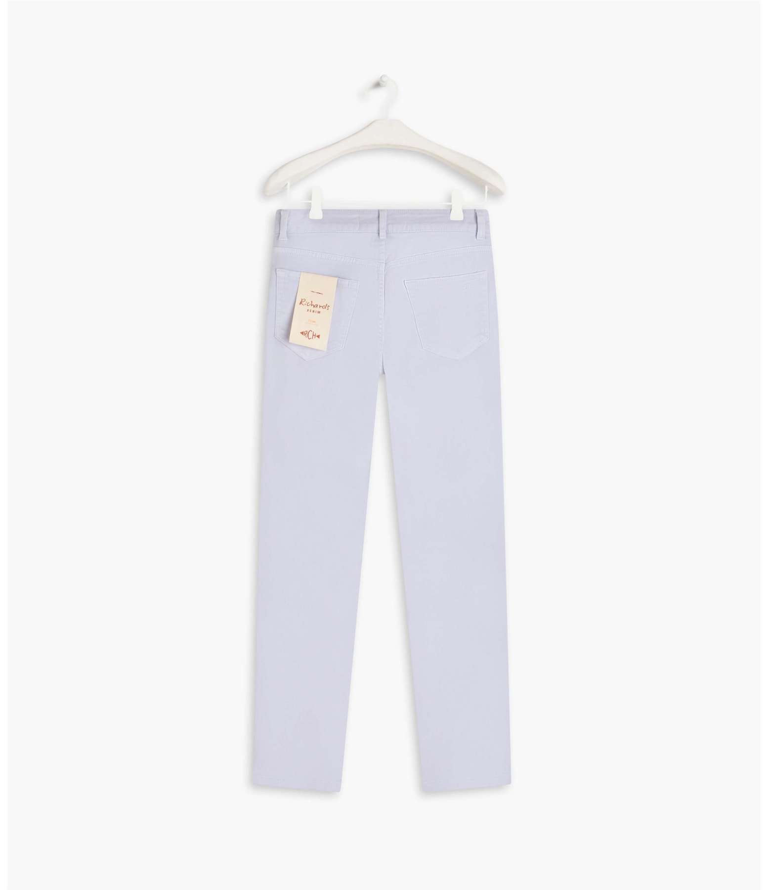 Calça Five Pockets Slim Vintage Denim Lilas