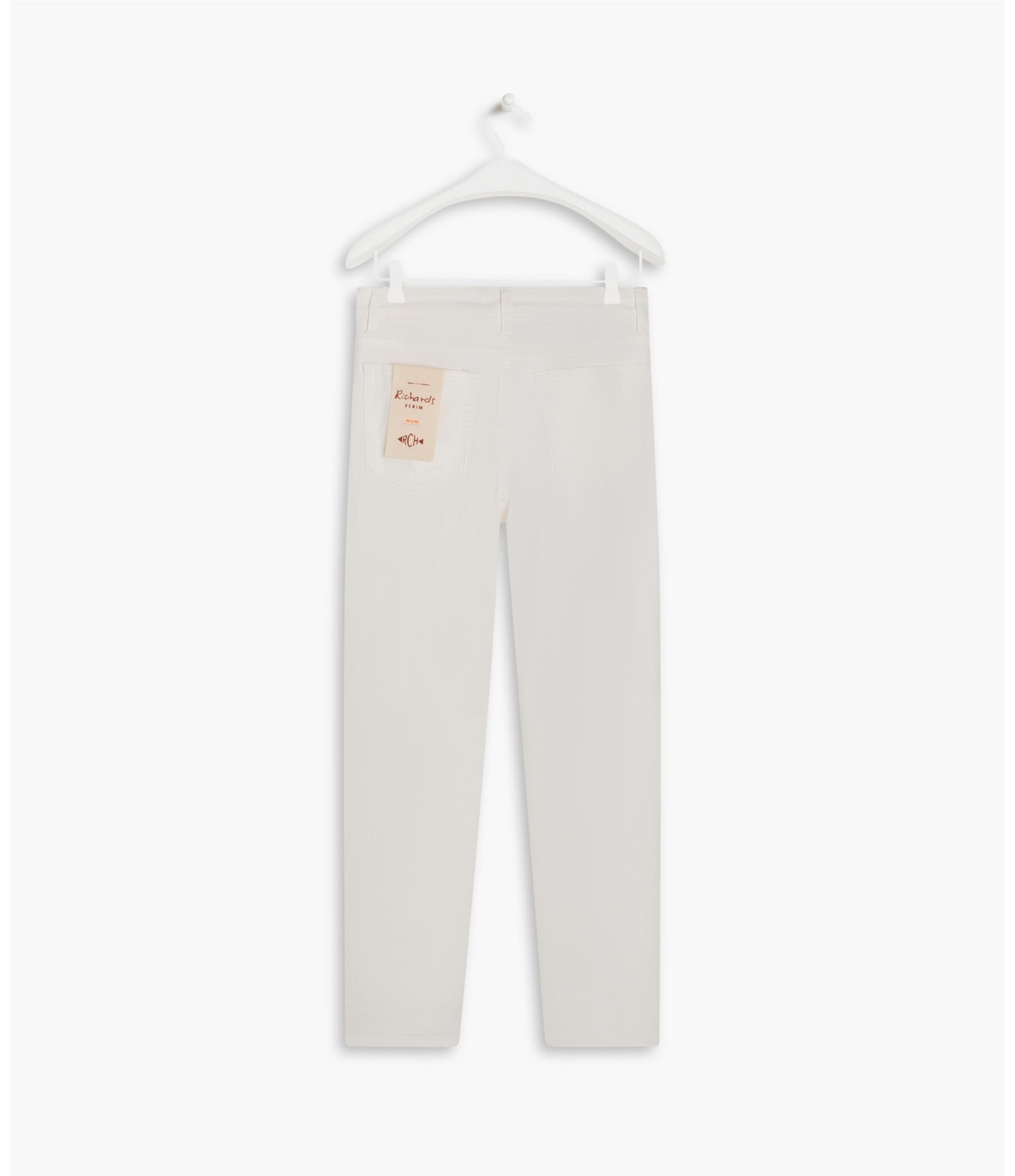 Calça Five Pockets Slim Vintage Denim Off White