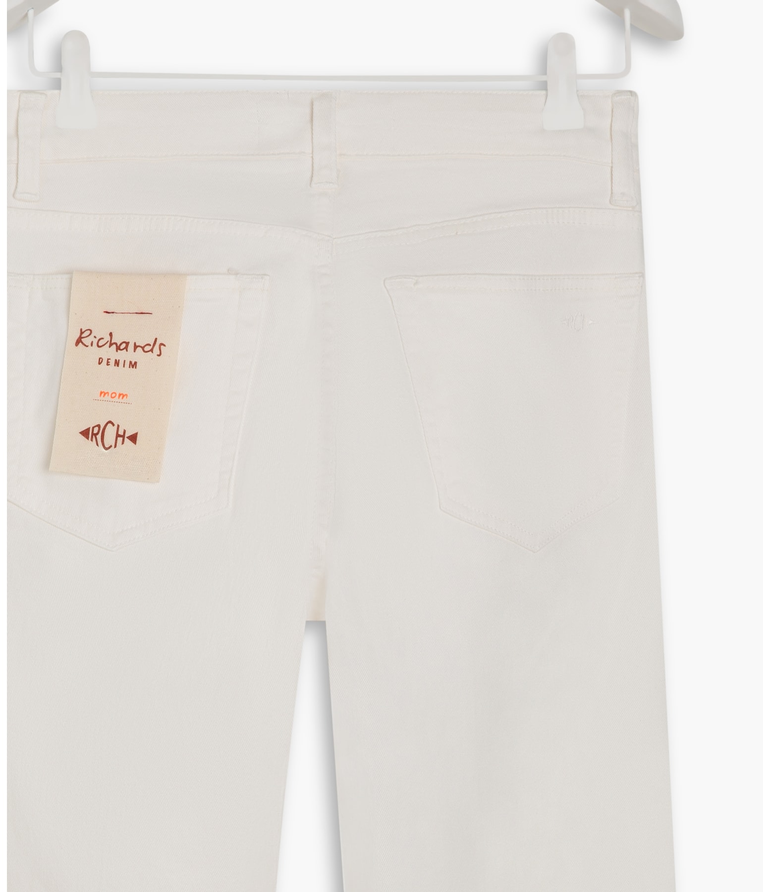 Calça Five Pockets Slim Vintage Denim Off White