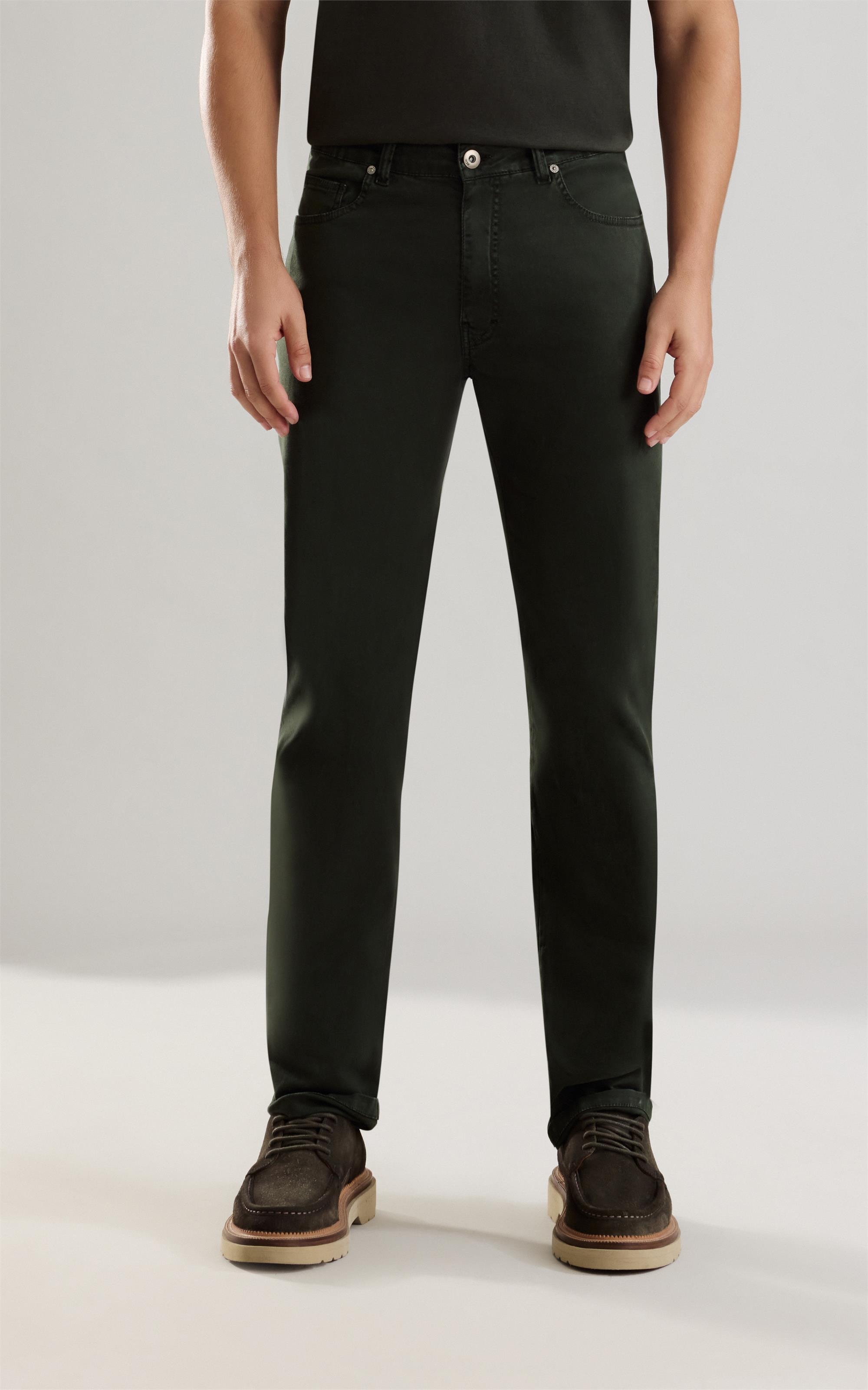 Calça Five Pockets Soft Color Haia Floresta
