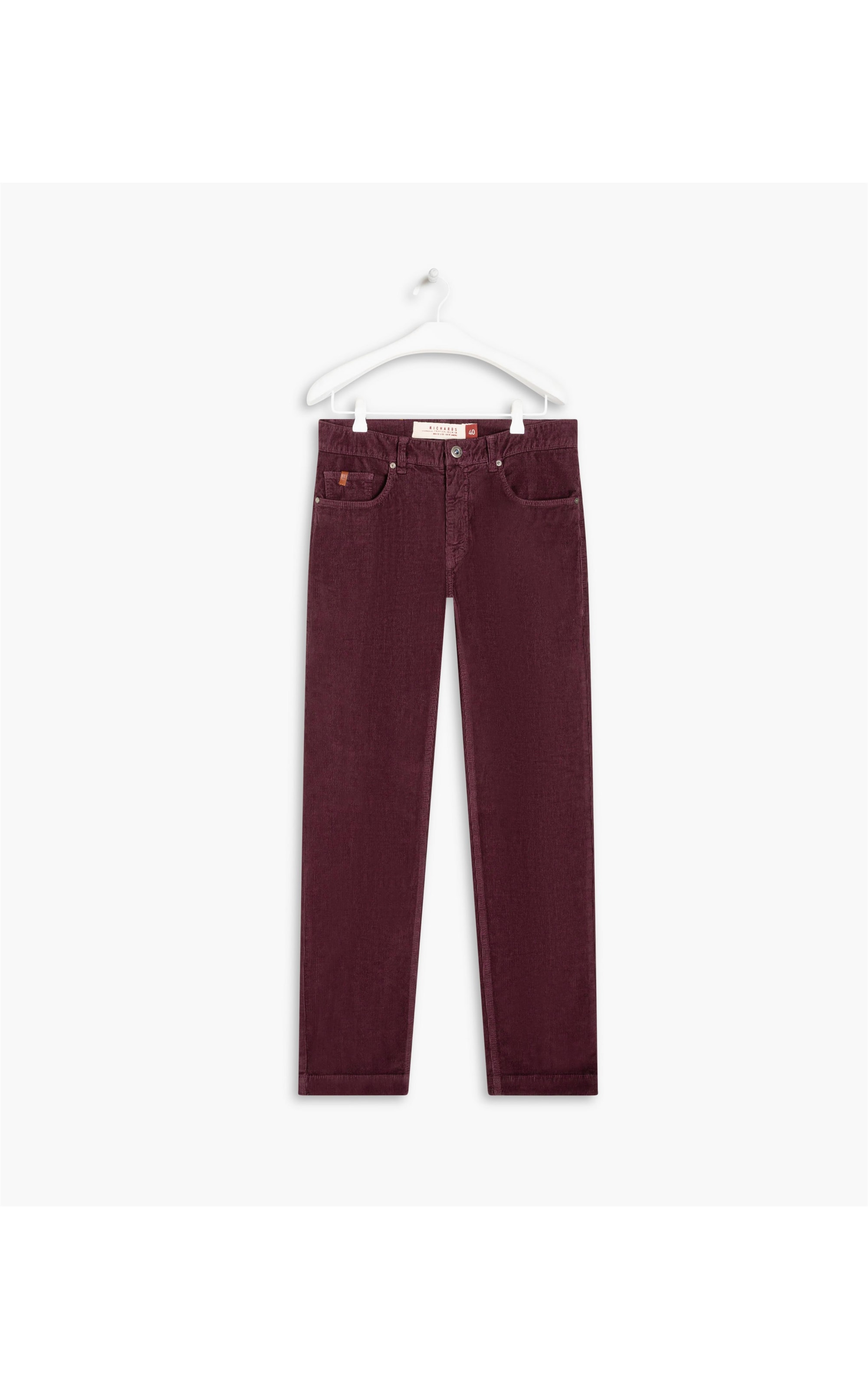 Calça Five Pockets Veludo Nevada Dark Brown